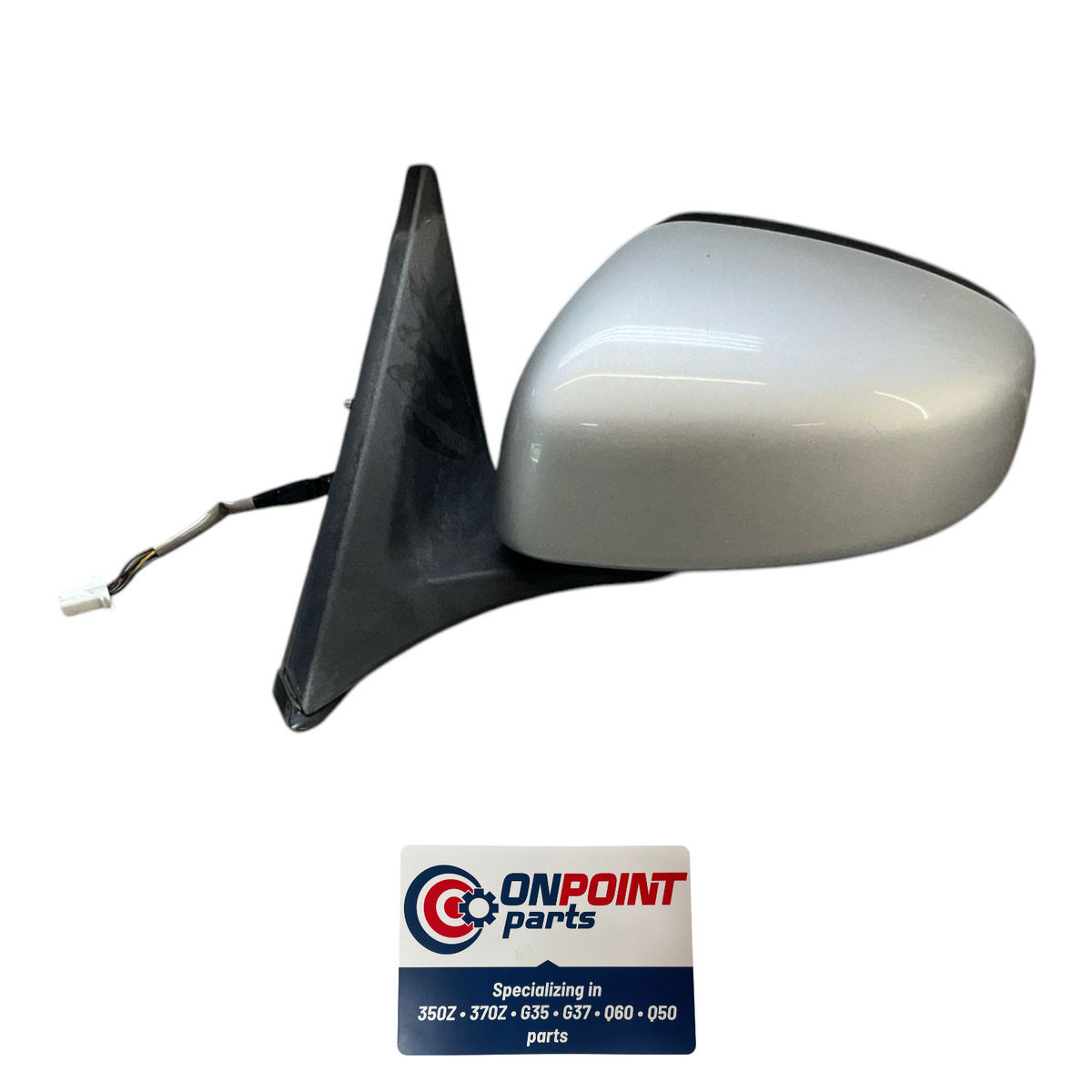 09-20 Nissan 370Z Driver Front Heated Power Side Mirror 963021Ea0B Oem H2H