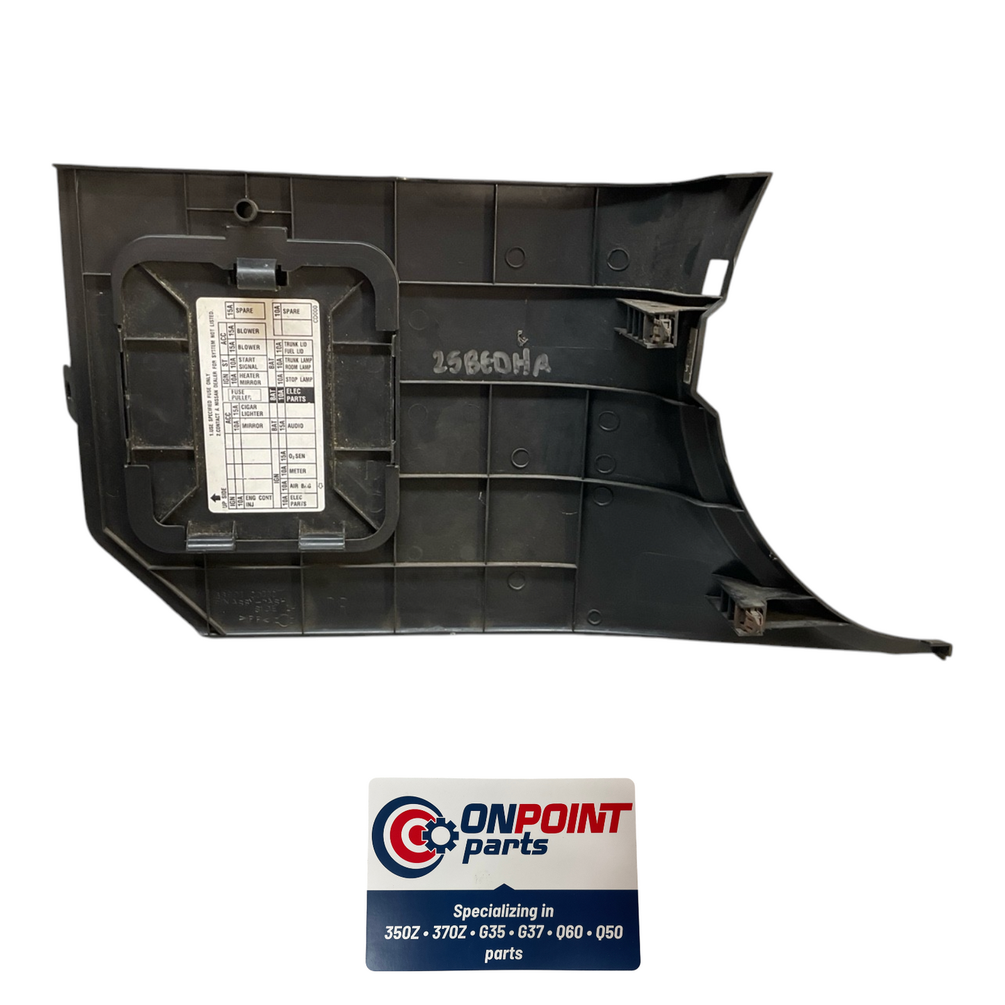 03-08 Nissan 350Z Driver Front Lower Kick Fuse Panel 66901Cd000 Oem Edh