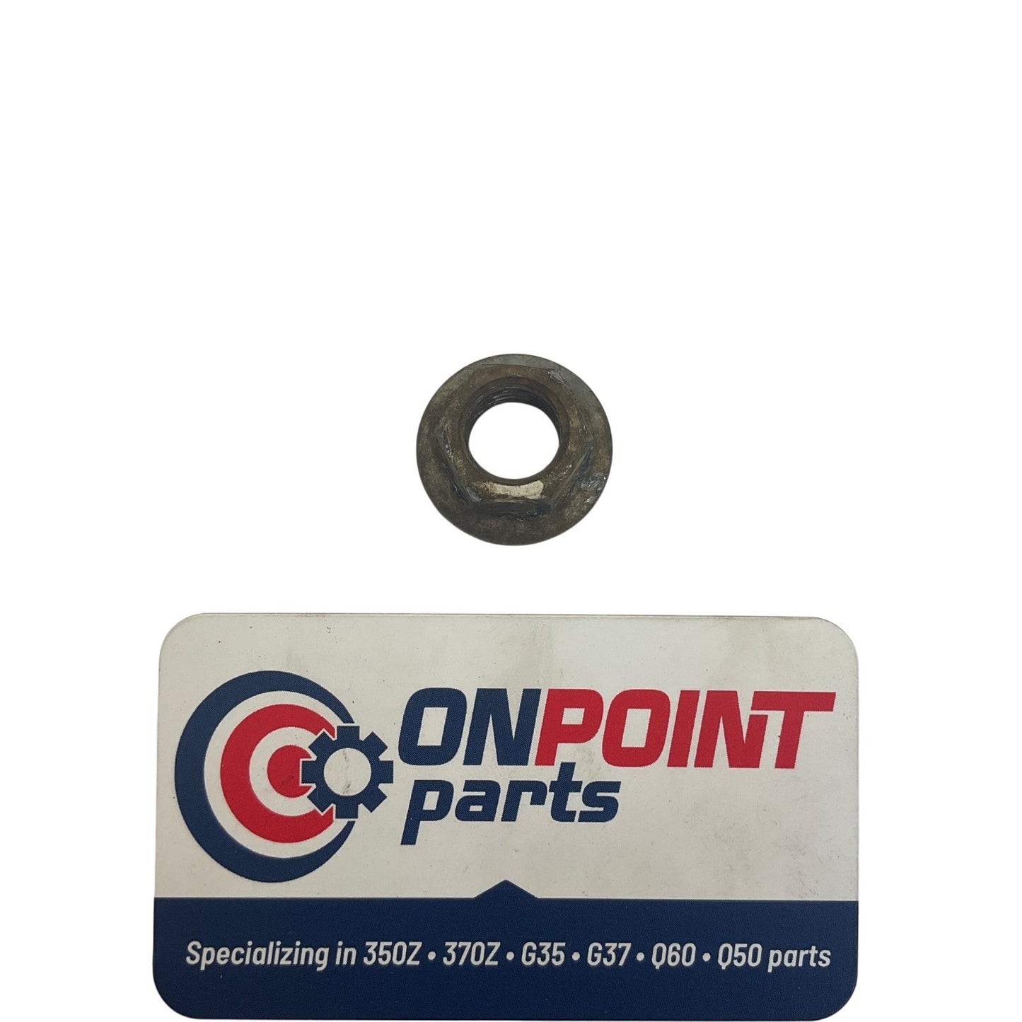 03-08 G35 Nissan 350Z Compression Arm To Knuckle Nut 0122500941 OEM