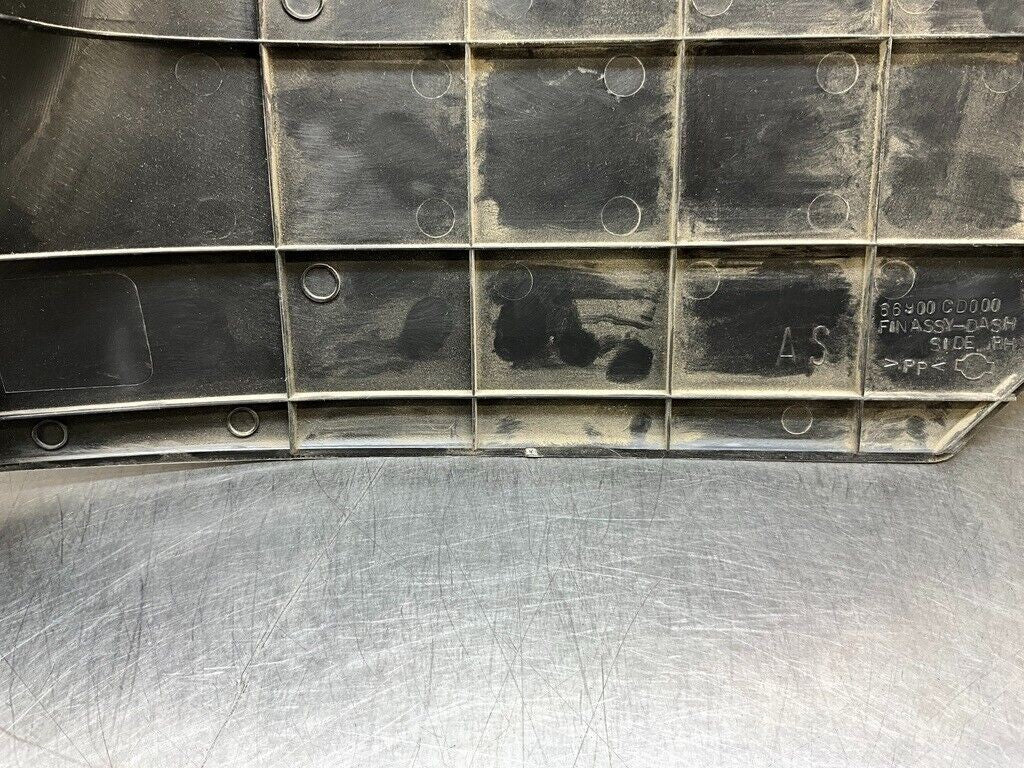 03-09 Nissan 350Z Passenger Front Lower Kick Panel Trim 66900CD000 OEM 15BDBF7