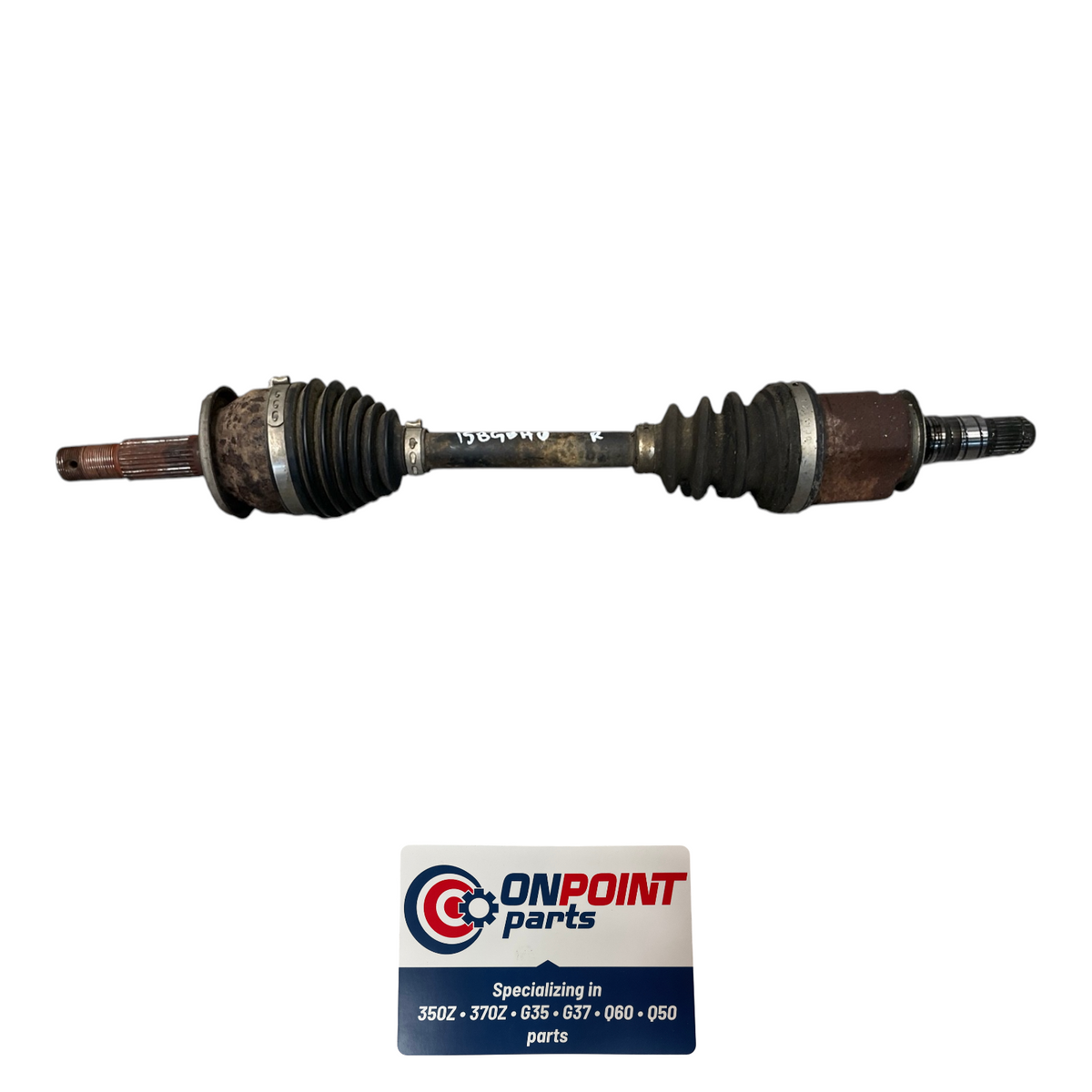 14-17 Infiniti Q50 Passenger Front Cv Axle 391004Gb0A Oem G0H