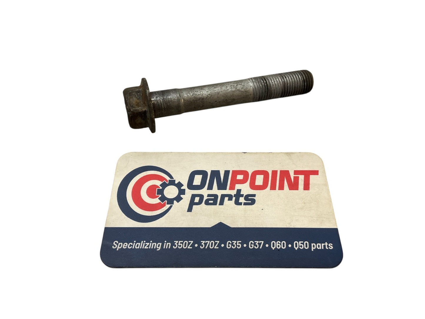 03-08 G35 G37 03-20 350Z 370Z Spring Arm To Knuckle Bolt 55080AL50A OEM K1F