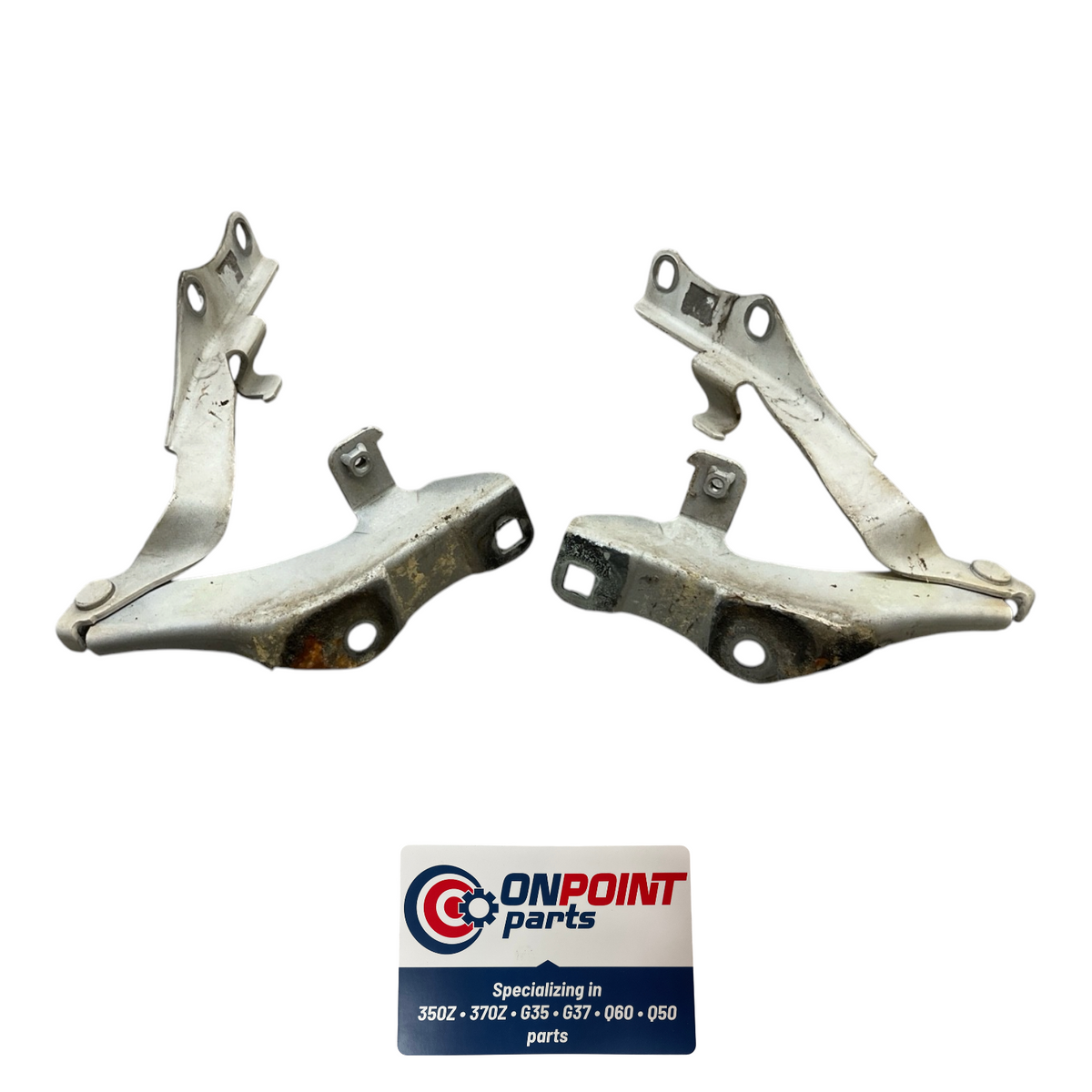 03-07 Infiniti G35 Front Hood Hinges 65400Al500 Oem Hjh