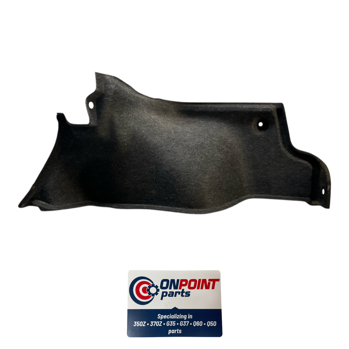 08-15 Infiniti G37 Q60 Right Rear Coupe Trunk Finisher Panel 84950Jl00A Oem Fyh