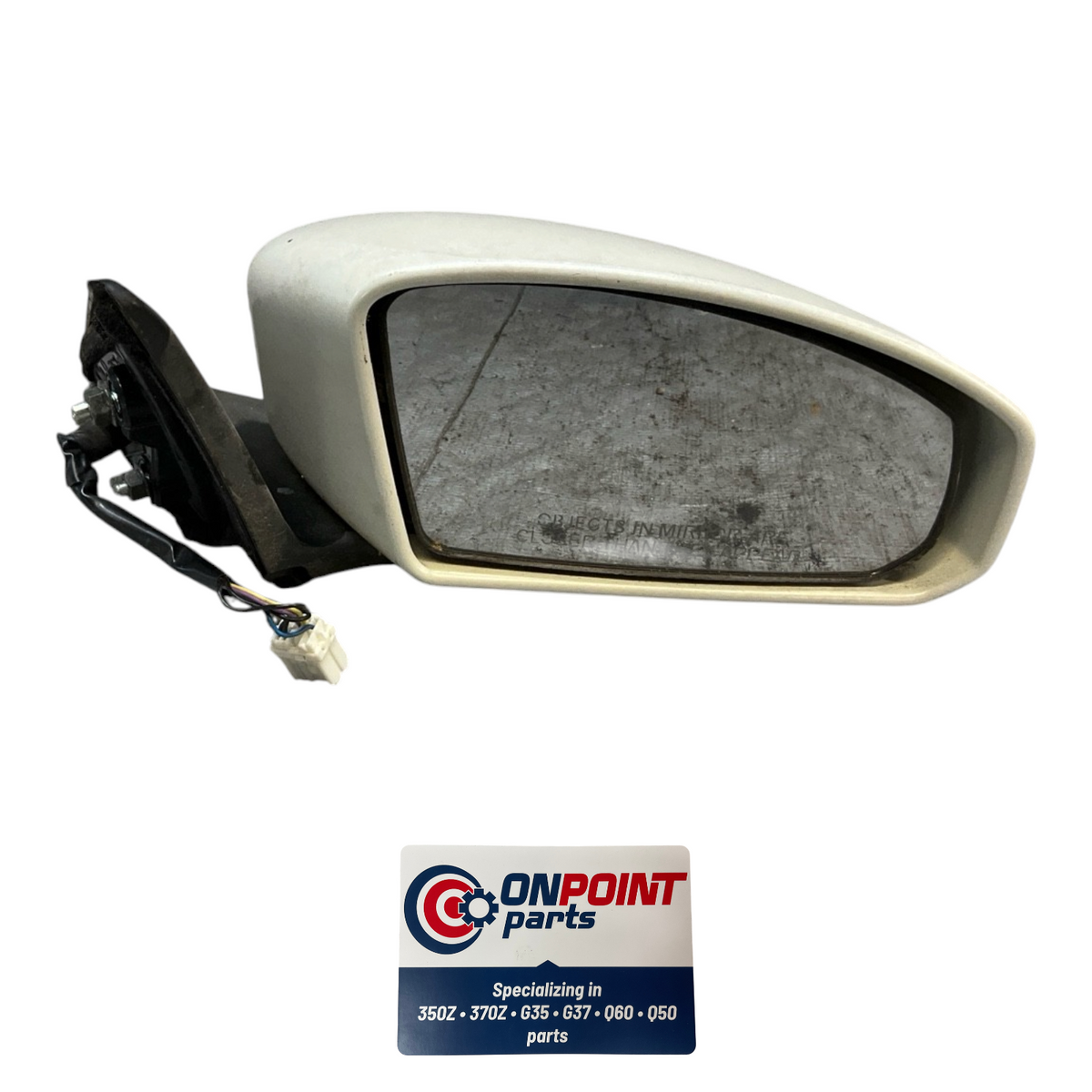 03-07 Infiniti G35 Passenger Front Power Side Mirror K6301Am865 Oem Hjh