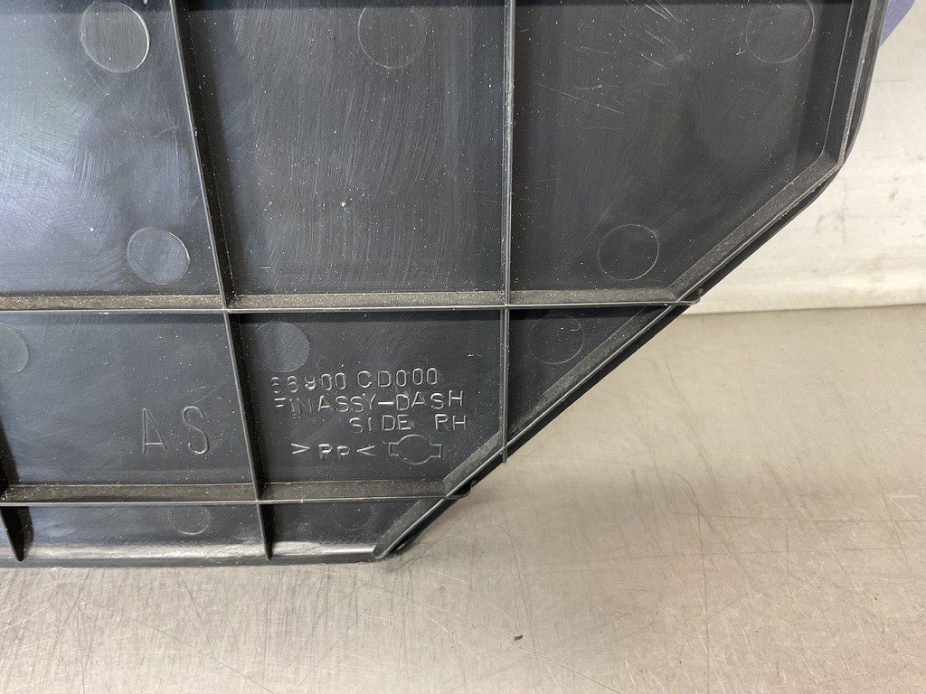 03-09 Nissan 350Z Passenger Front Lower Kick Panel Trim 66900CD000 OEM 14BEQEE