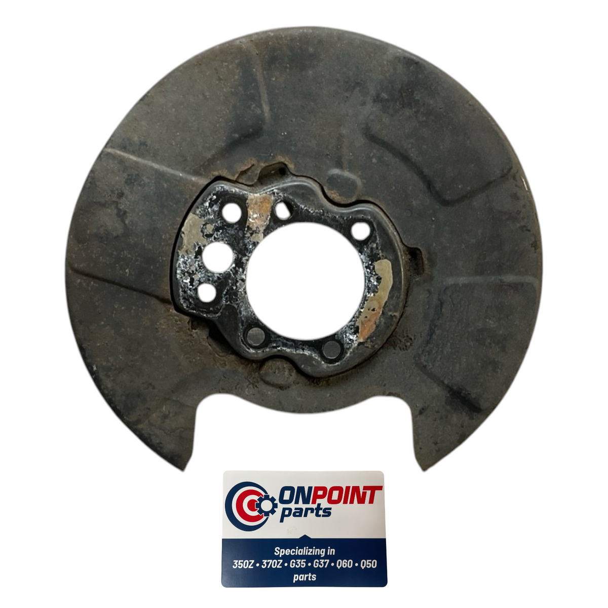 08-15 Infiniti G37 Driver Rear Brake Dust Shield 44030Jk06A Oem Fyh