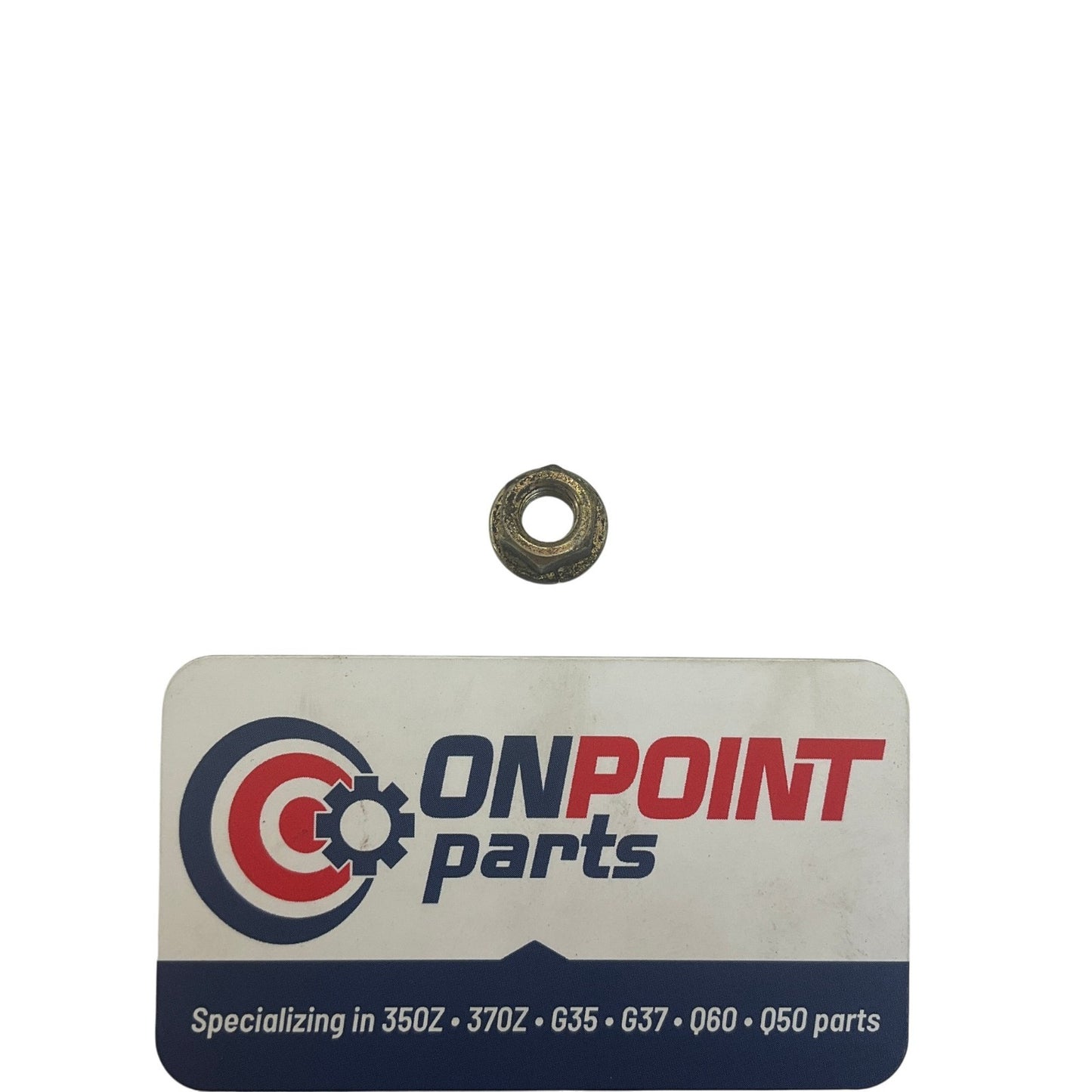 03-08 Infiniti G35 Nissan 350Z Alternator Bracket Nut 0122100381 OEM