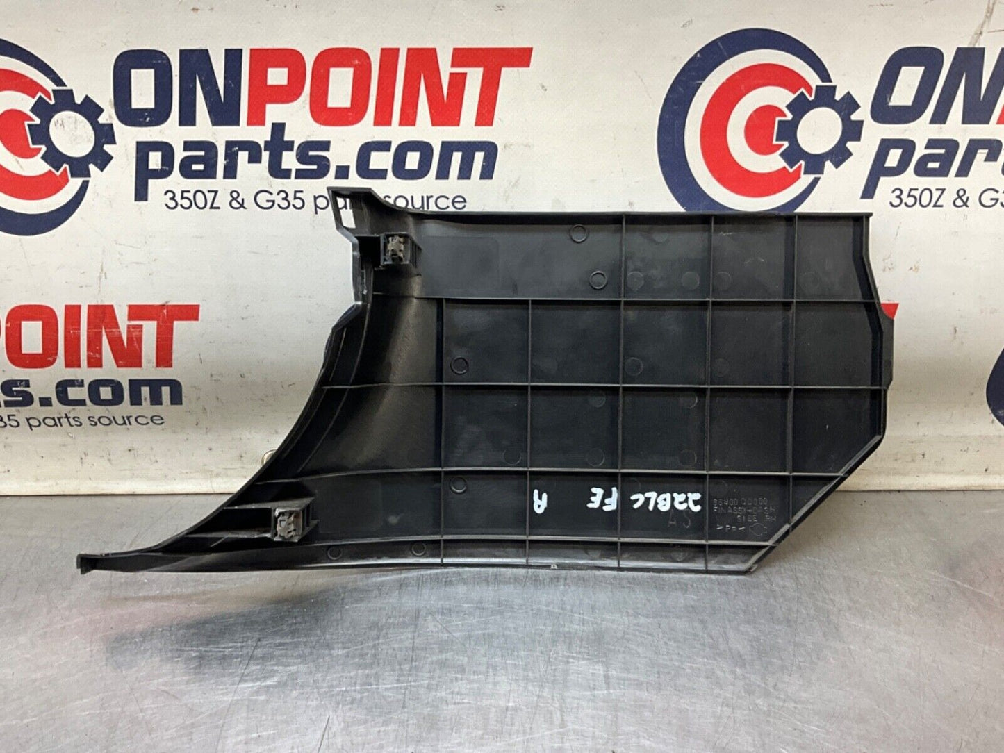 03-09 Nissan 350Z Passenger Right Front Lower Kick Panel 66900CD000 OEM 22BLCFE