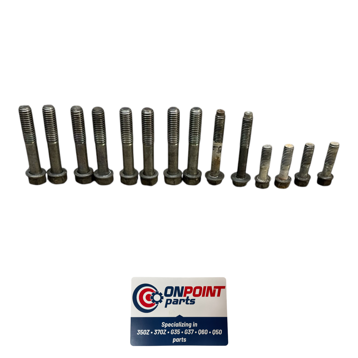 09-19 Nissan 370Z Front Manual Transmission Hardware Bolts 240141Ec0A Oem H2H