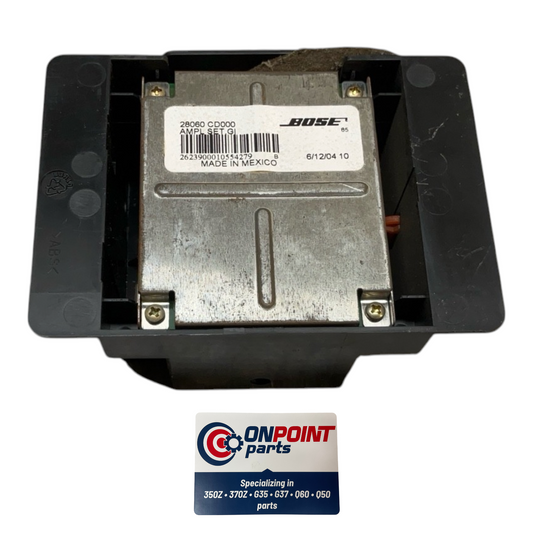 03-06 Nissan 350Z Bose Subwoofer Speaker Amplifier Module 28060Cd000 Oem Edh