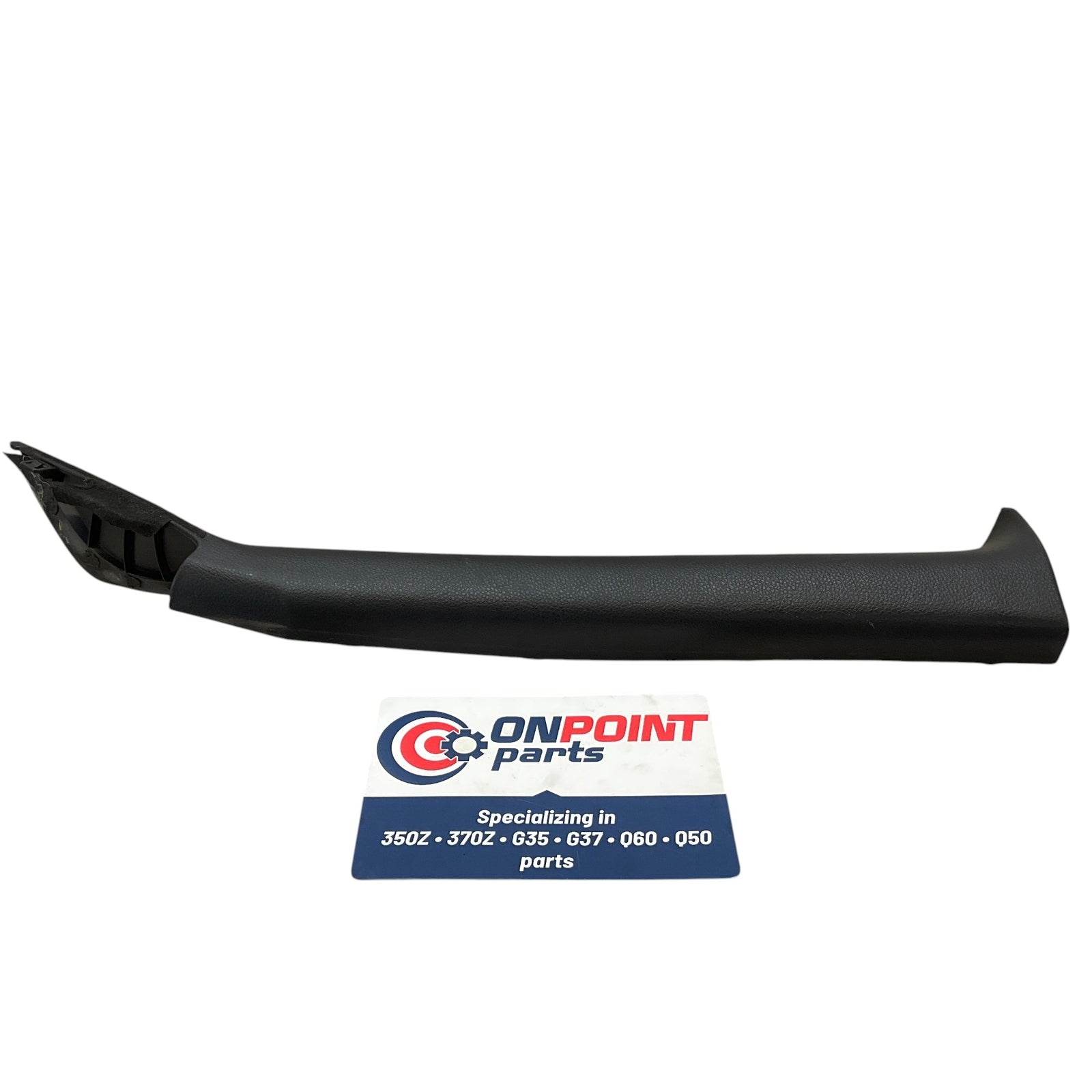 03-08 350Z Coupe Front Passenger Interior A Pillar Trim Black 76911CD000 OEM