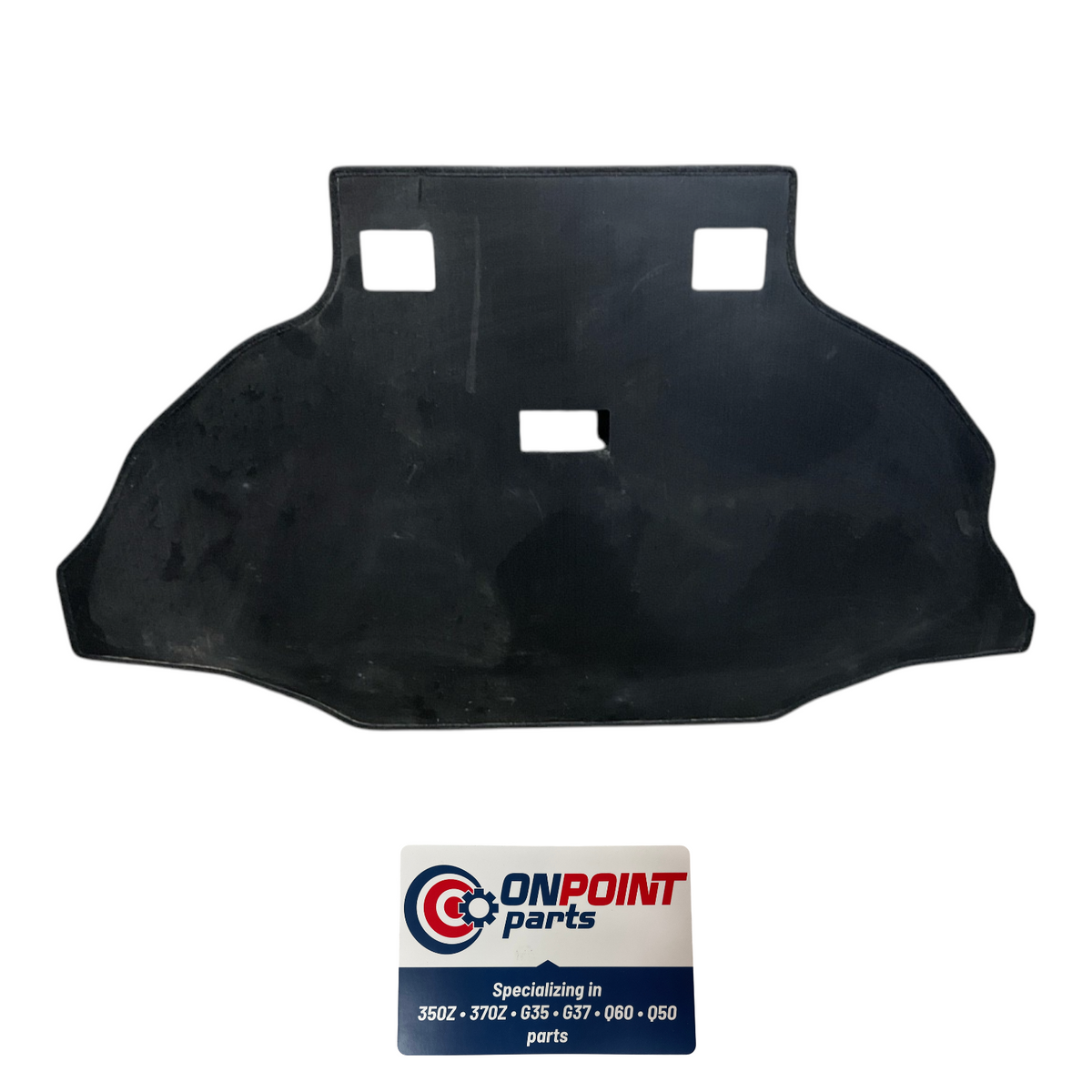 09-20 Nissan 370Z Rear Coupe Trunk Spare Tire Cover 849601Ea0A Oem H2H