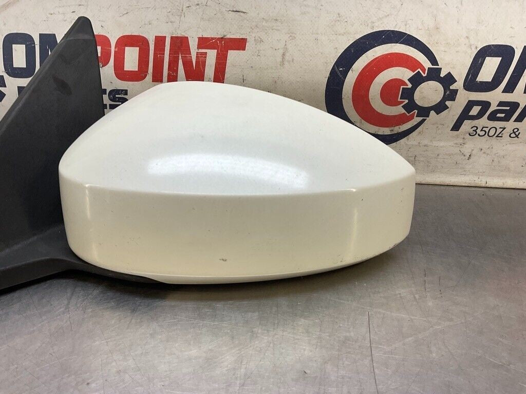 03-09 Nissan 350Z Driver Left Power Side Mirror White/QX1 K6302CD000 OEM 25Bdqfa