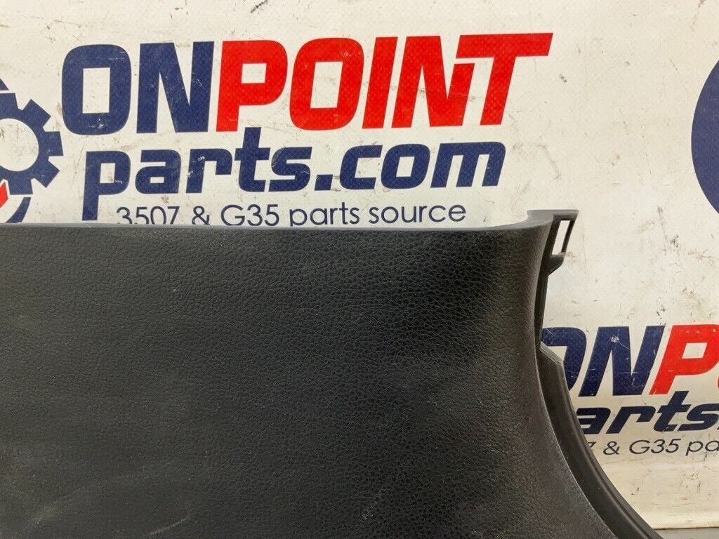 03-09 Nissan 350Z Passenger Front Lower Kick Panel Trim 66900CD000 OEM 15BDBF7