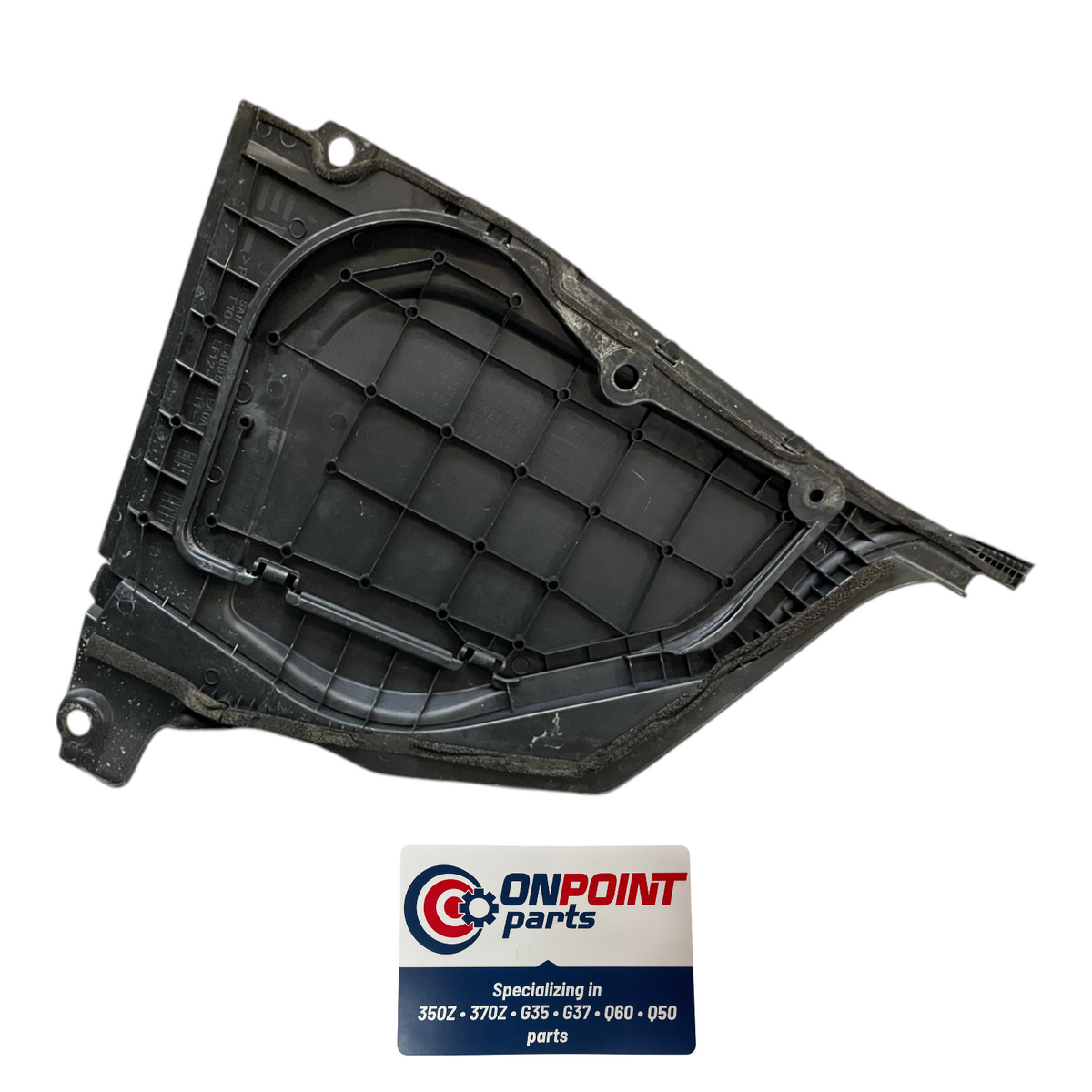 09-20 Nissan 370Z Driver Front Brake Fluid Cover Panel Bezel 652751Ea0A Oem H2H
