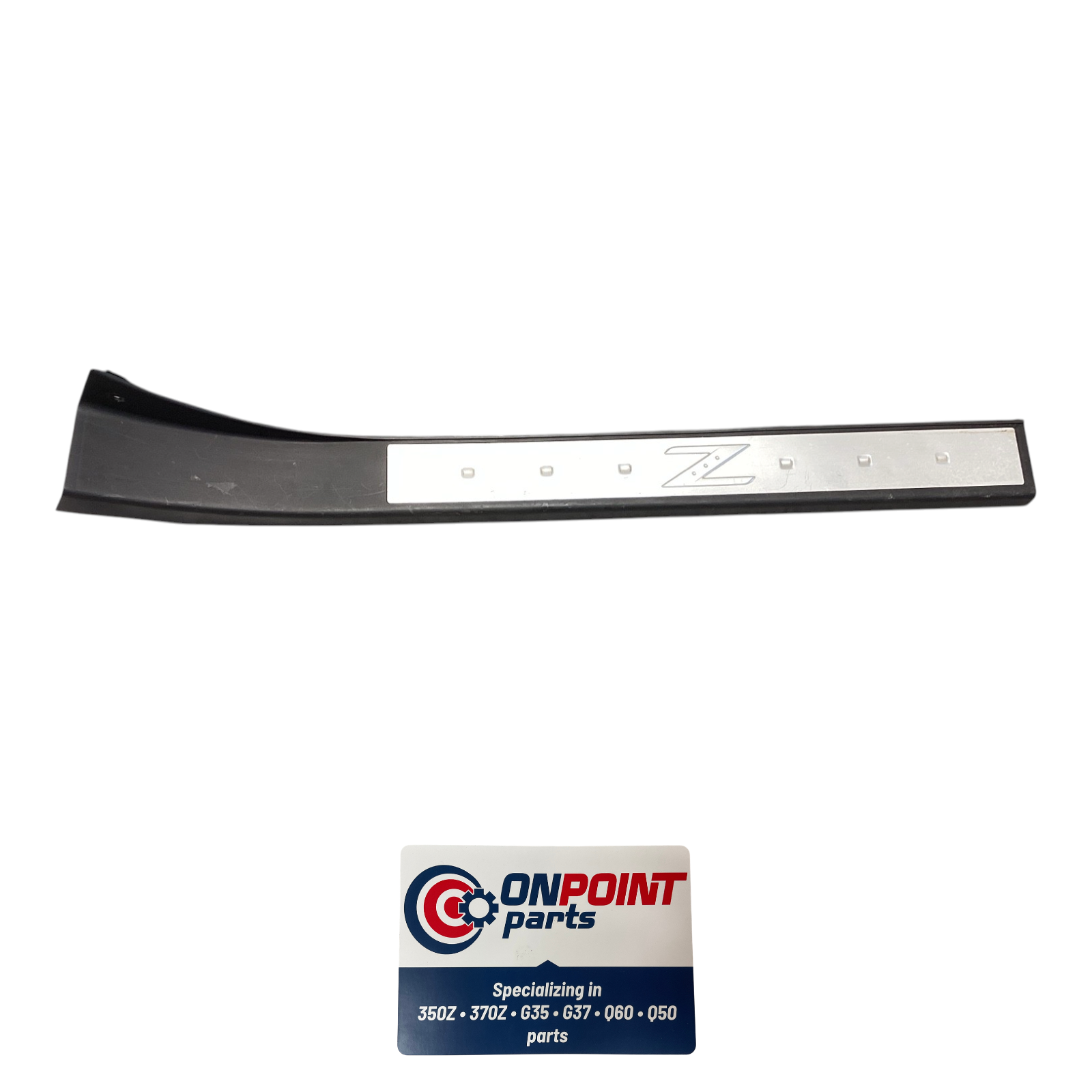 03-07 Nissan 350Z Passenger Front Coupe Door Sill Scuff Plate 769B0Cd000 Oem Edh