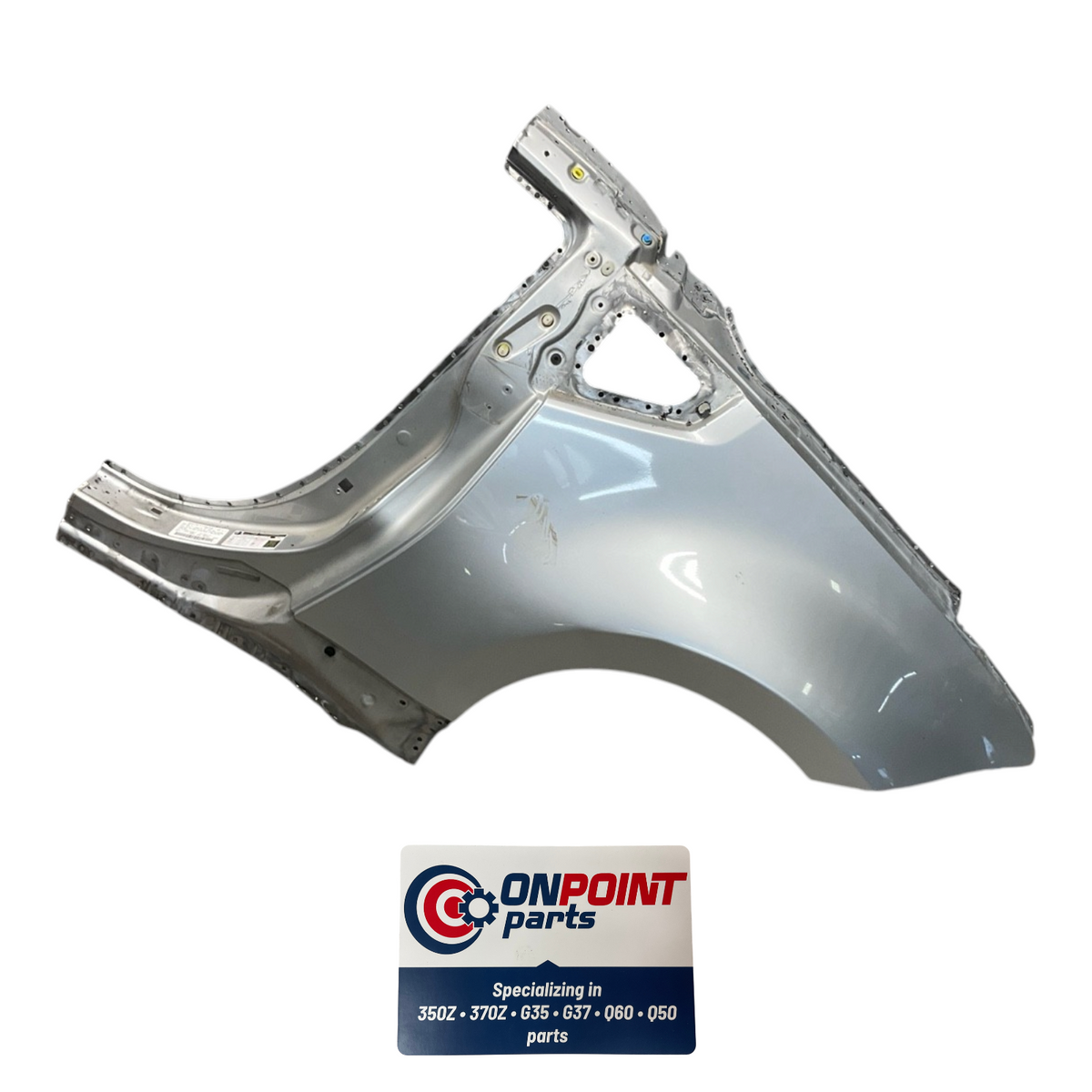 09-15 Nissan 370Z Driver Rear Quarter Fender Panel Gha011Eamb Oem H2H