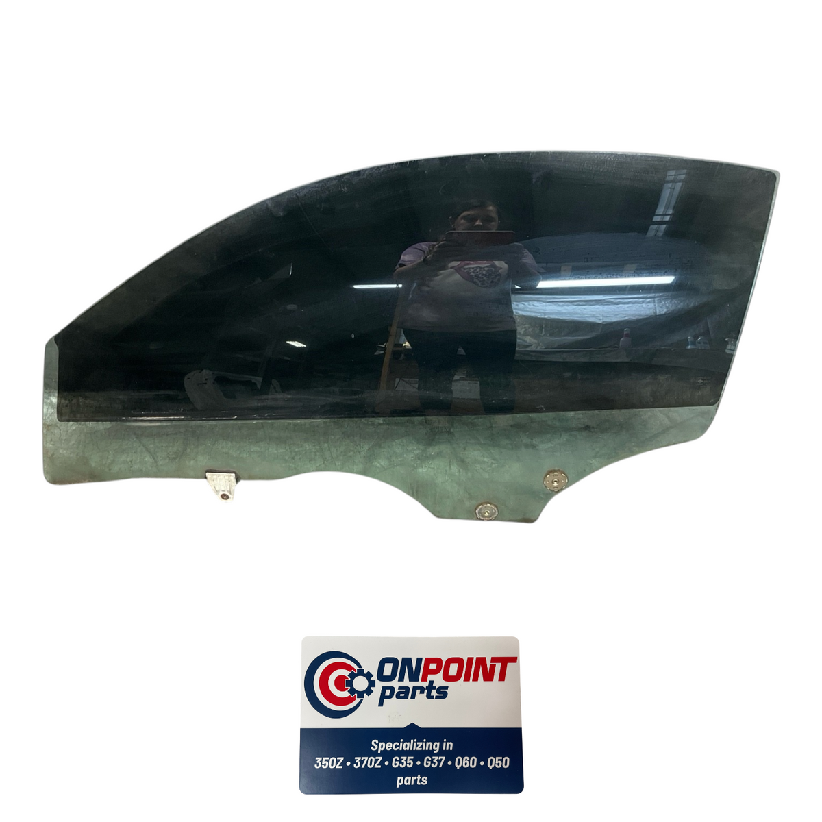 03-07 Infiniti G35 Driver Front Coupe Window Glass 80301Am800 Oem Hjh