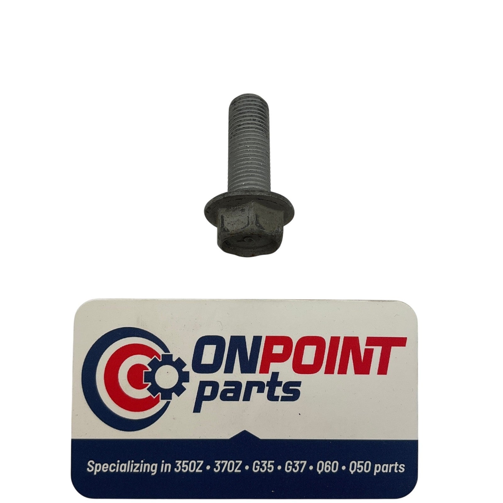 03-08 G35 G37 Q60 09-19 370Z Rear Bearing To Knuckle Bolt 081B42355M OEM