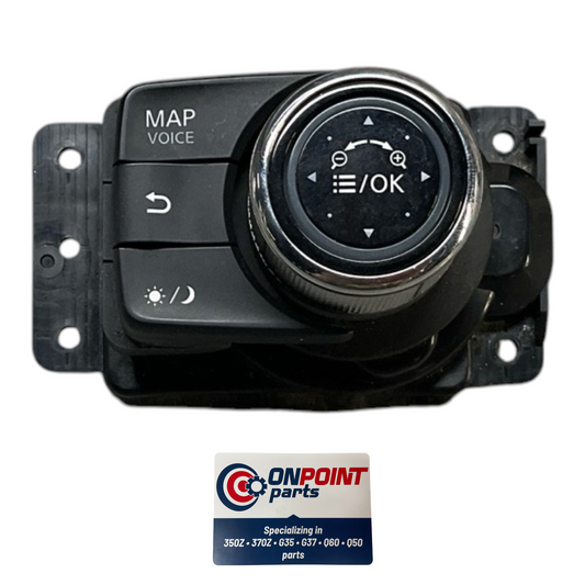 14-20 Infiniti Q50 Media Screen Control Drive Knob Switch 283952V73A Oem G0H