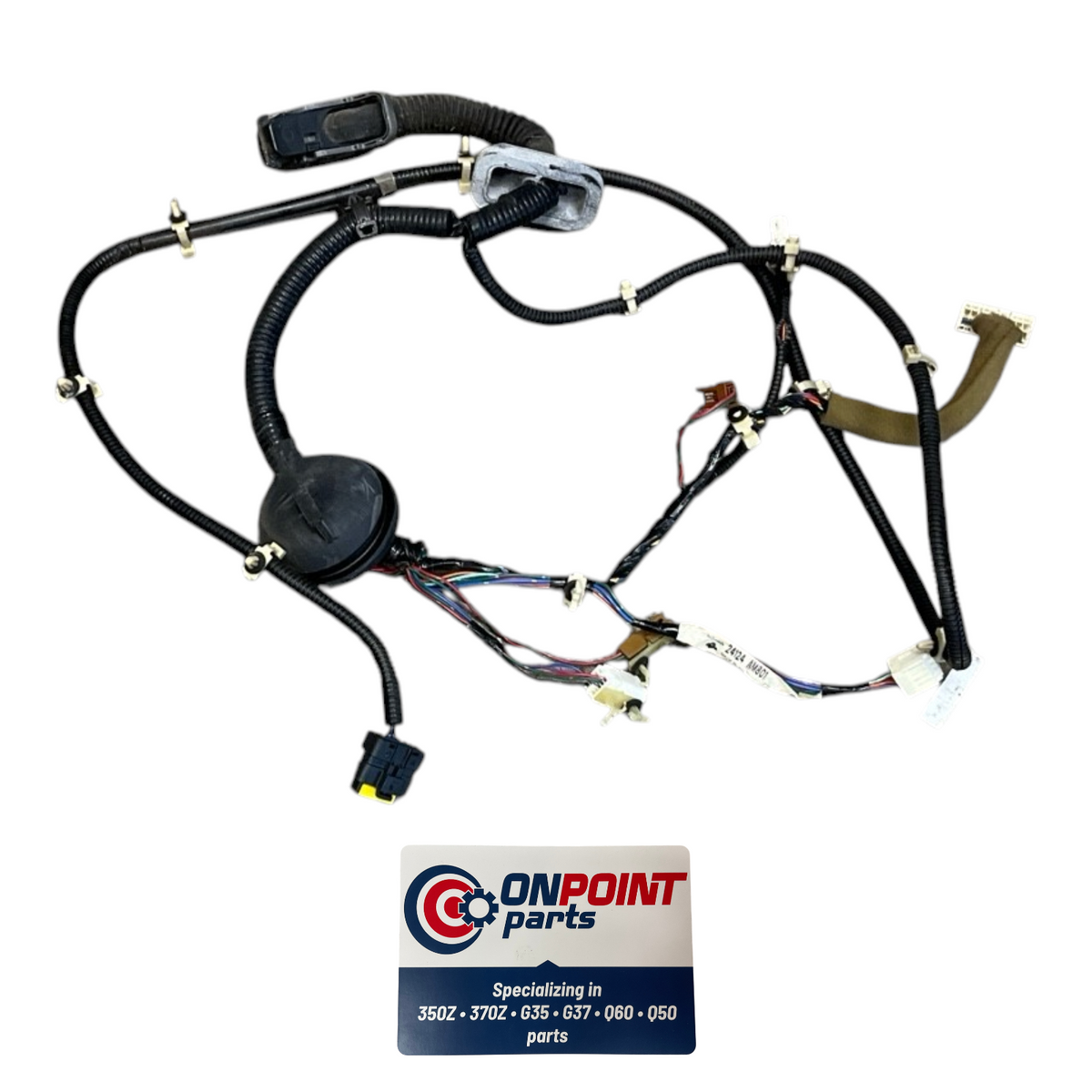03-06 Infiniti G35 Passenger Front Door Wiring Harness 24124Am801 Oem Hjh