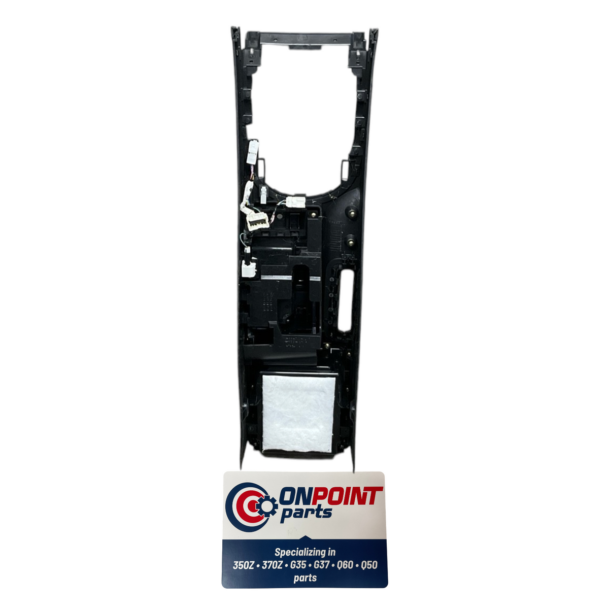 05-08 Nissan 350Z Coupe A/T Center Console Black 96911Cf40A Oem Hjh
