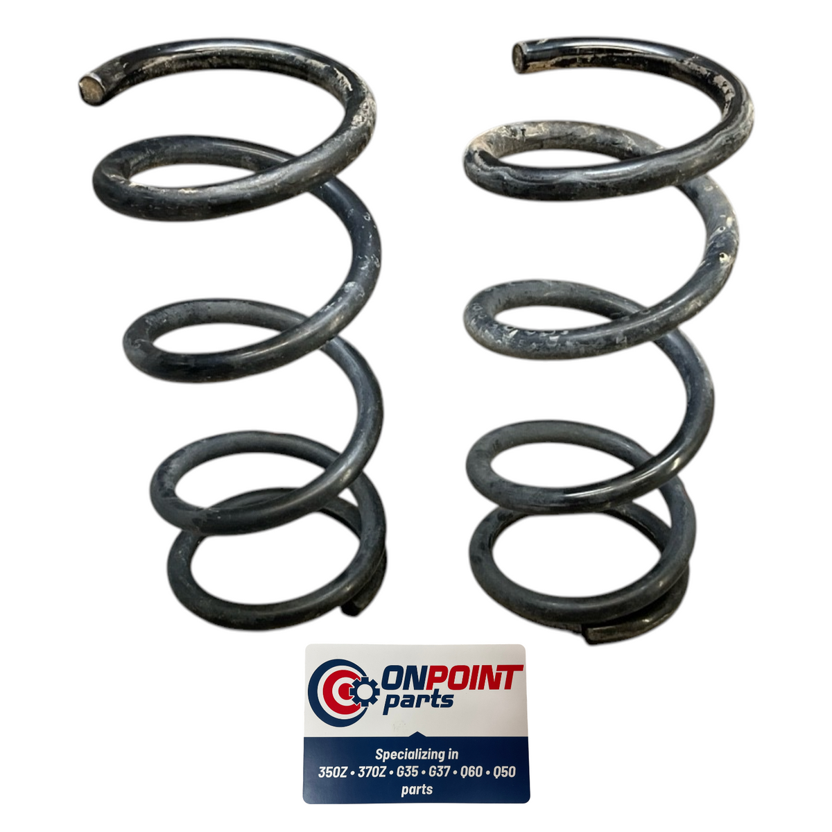 09-15 Nissan 370Z Rear Coil Spring 550201Ea0D Oem H2H