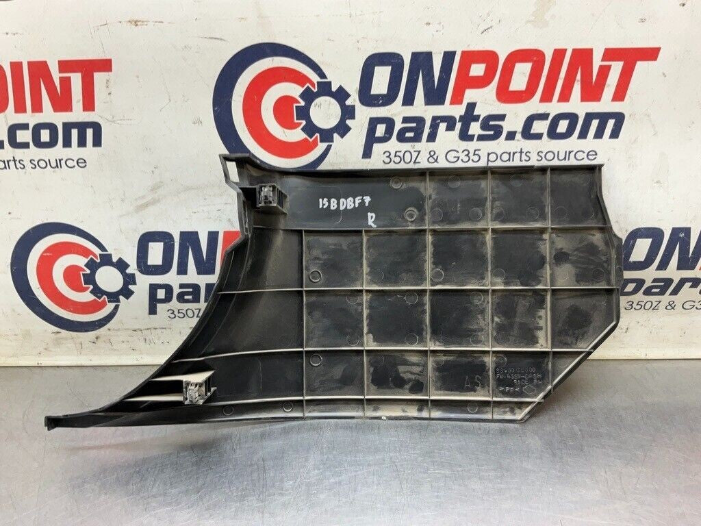 03-09 Nissan 350Z Passenger Front Lower Kick Panel Trim 66900CD000 OEM 15BDBF7