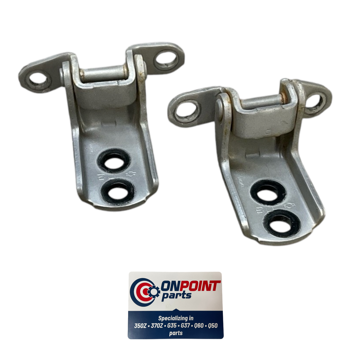 09-20 Nissan 370Z Driver Front Door Hinges 804011Ea0A Oem H2H