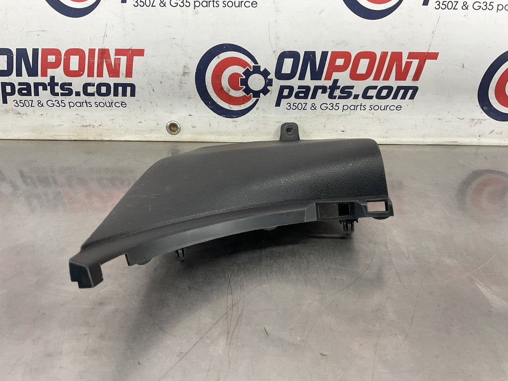 03-09 Nissan 350Z Passenger Front Lower Kick Panel Trim 66900CD000 OEM 14BEQEE