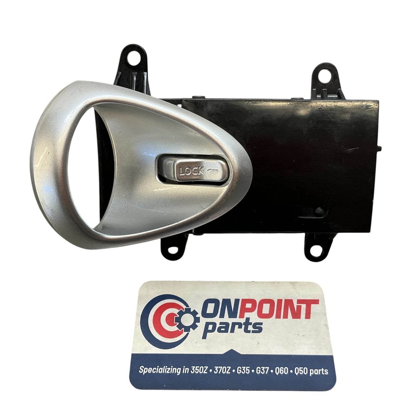 03-09 Nissan 350Z OEM Front Passenger Interior Door Handle Gloss Lock 80670CF000