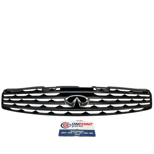 03-07 Infiniti G35 Coupe Front Bumper Grille with Emblem 62070AM800 OEM K1F