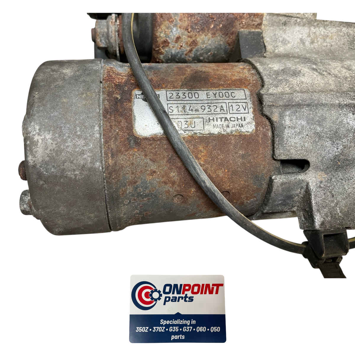 10-12 Nissan 370Z Front Vq37Vhr Starter 23300Ey00C Oem H2H