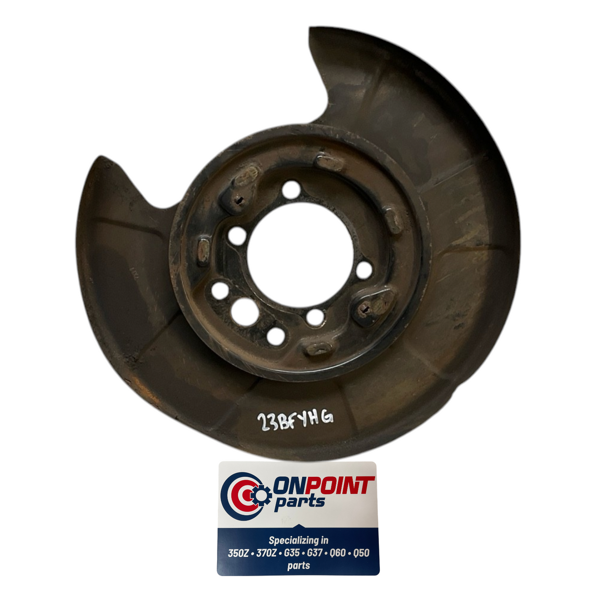 08-15 Infiniti G37 Driver Rear Brake Dust Shield 44030Jk06A Oem Fyh