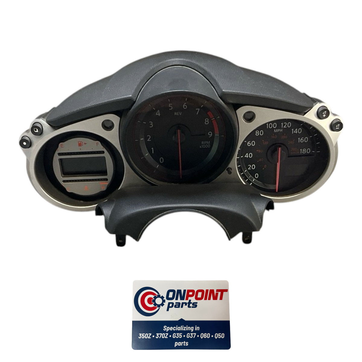 09-11 Nissan 370Z Speedometer Instrument Gauge Cluster Manual 248201Et0C Oem H2H