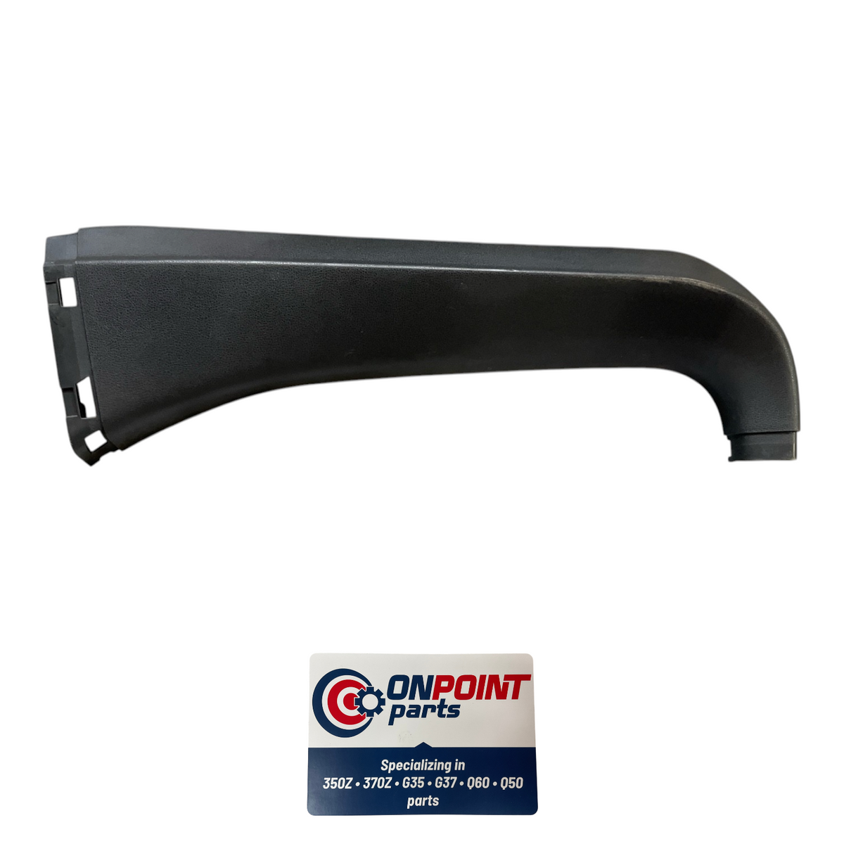 09-20 Nissan 370Z Right Rear Lower Hatch Lid Latch Panel Trim 909021Ea0A Oem H2H