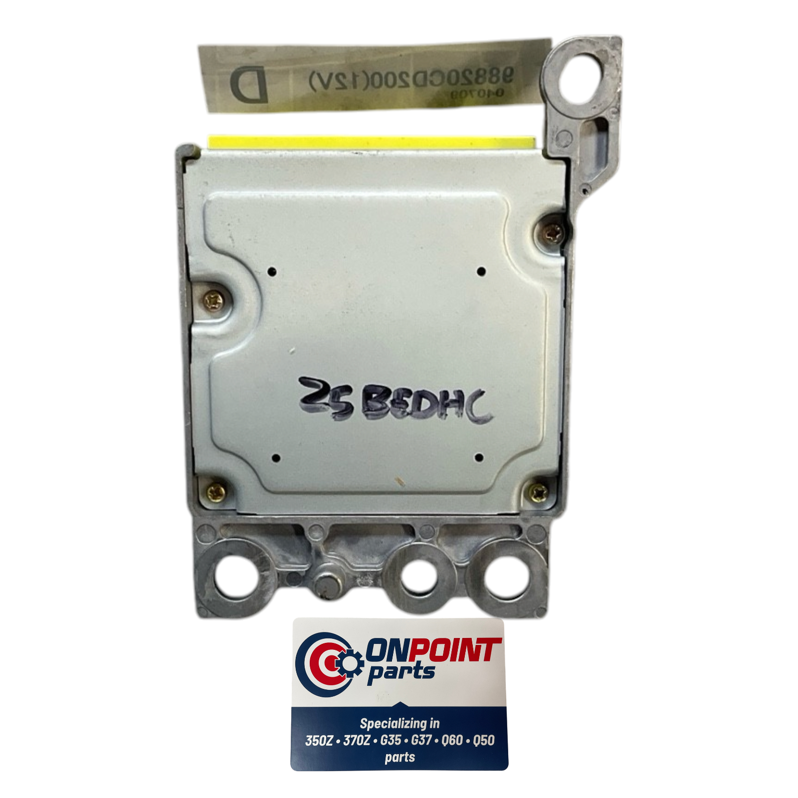 03-07 Nissan 350Z Front Air Srs Control Module 98820Cd225 Oem Edh