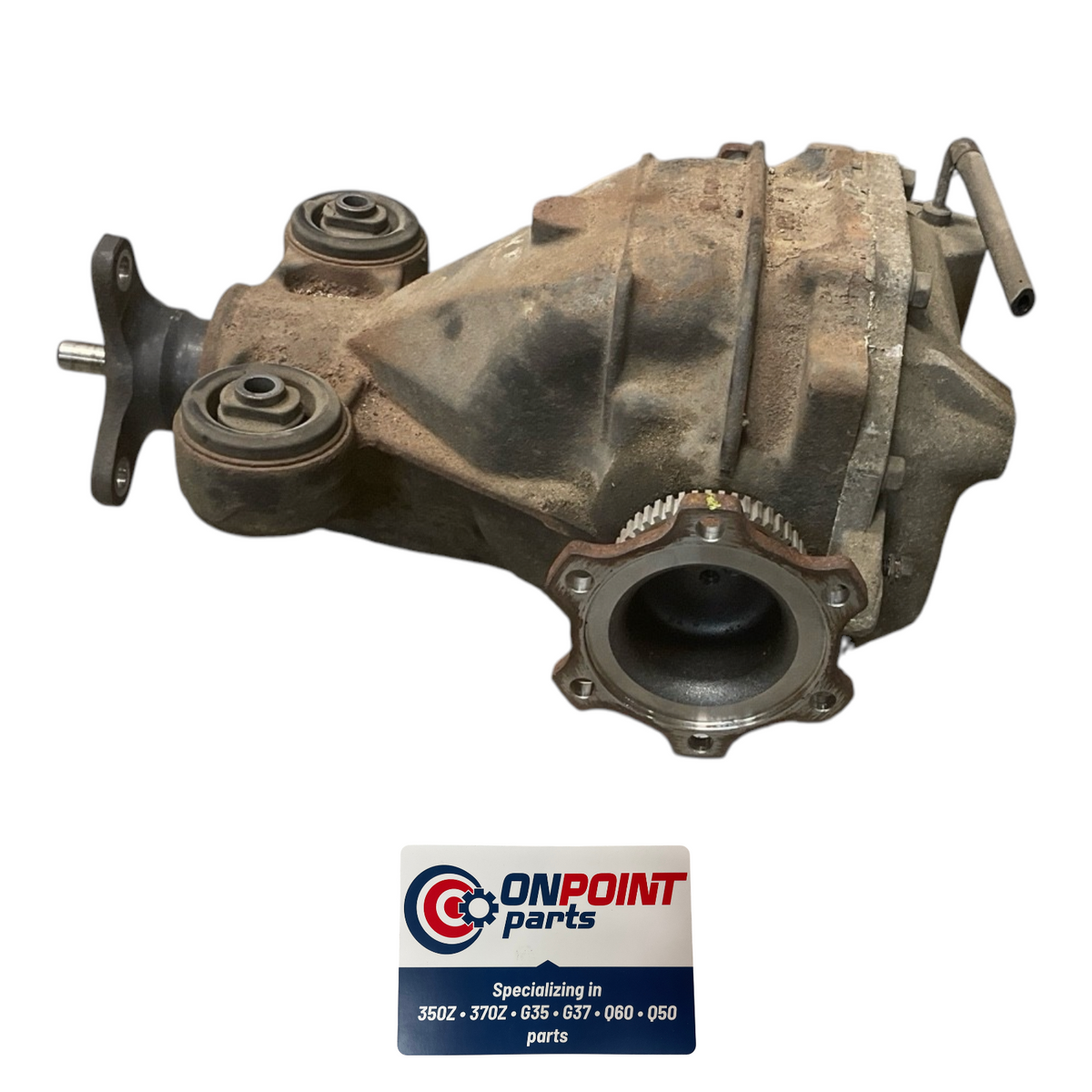 07-09 Infiniti G37 Rear Open 3.693 Automatic Differential 38301Eg56A Oem Fyh