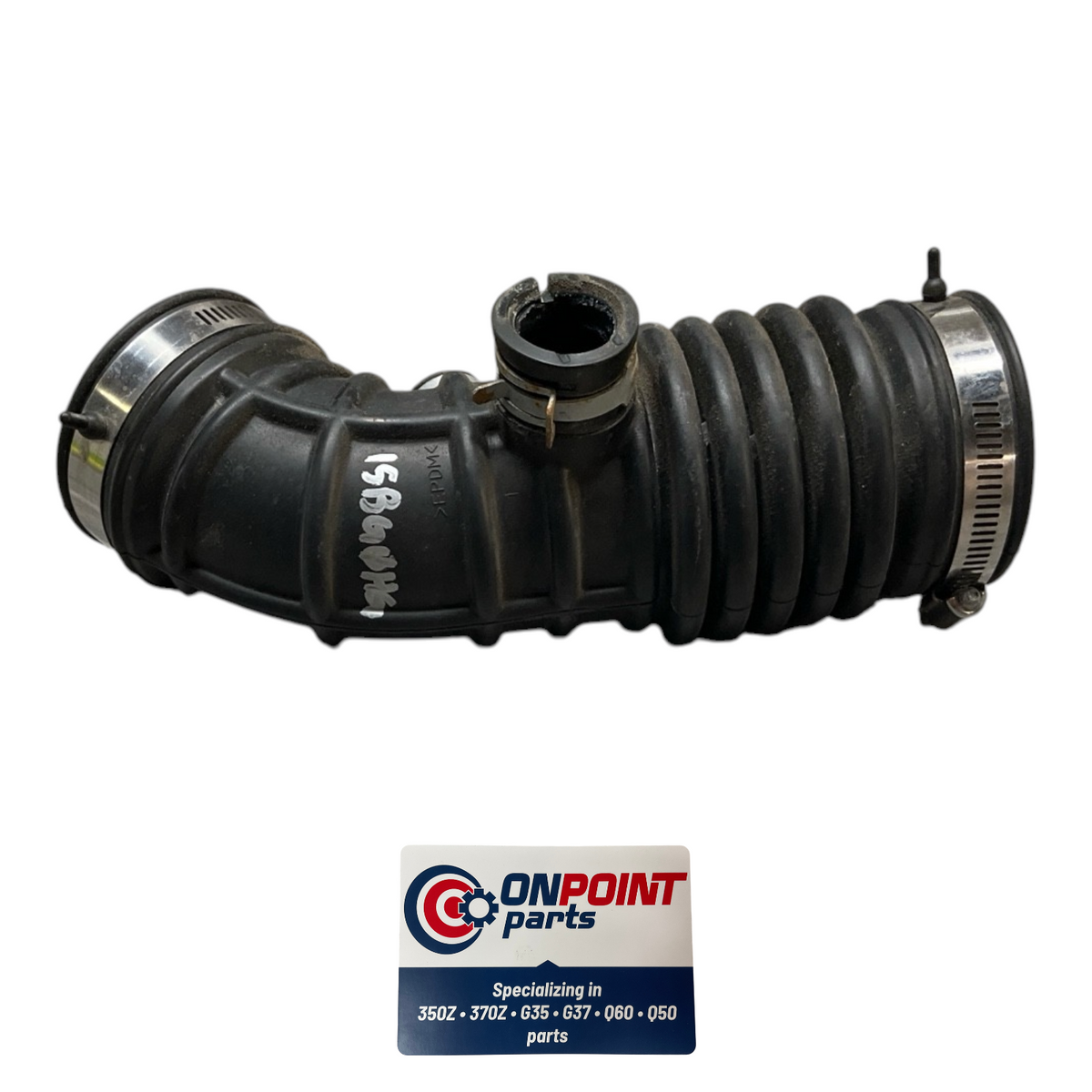 14-19 Infiniti Q50 Driver Front Air Intake Flex Duct Tube 165764Ga0B Oem G0H
