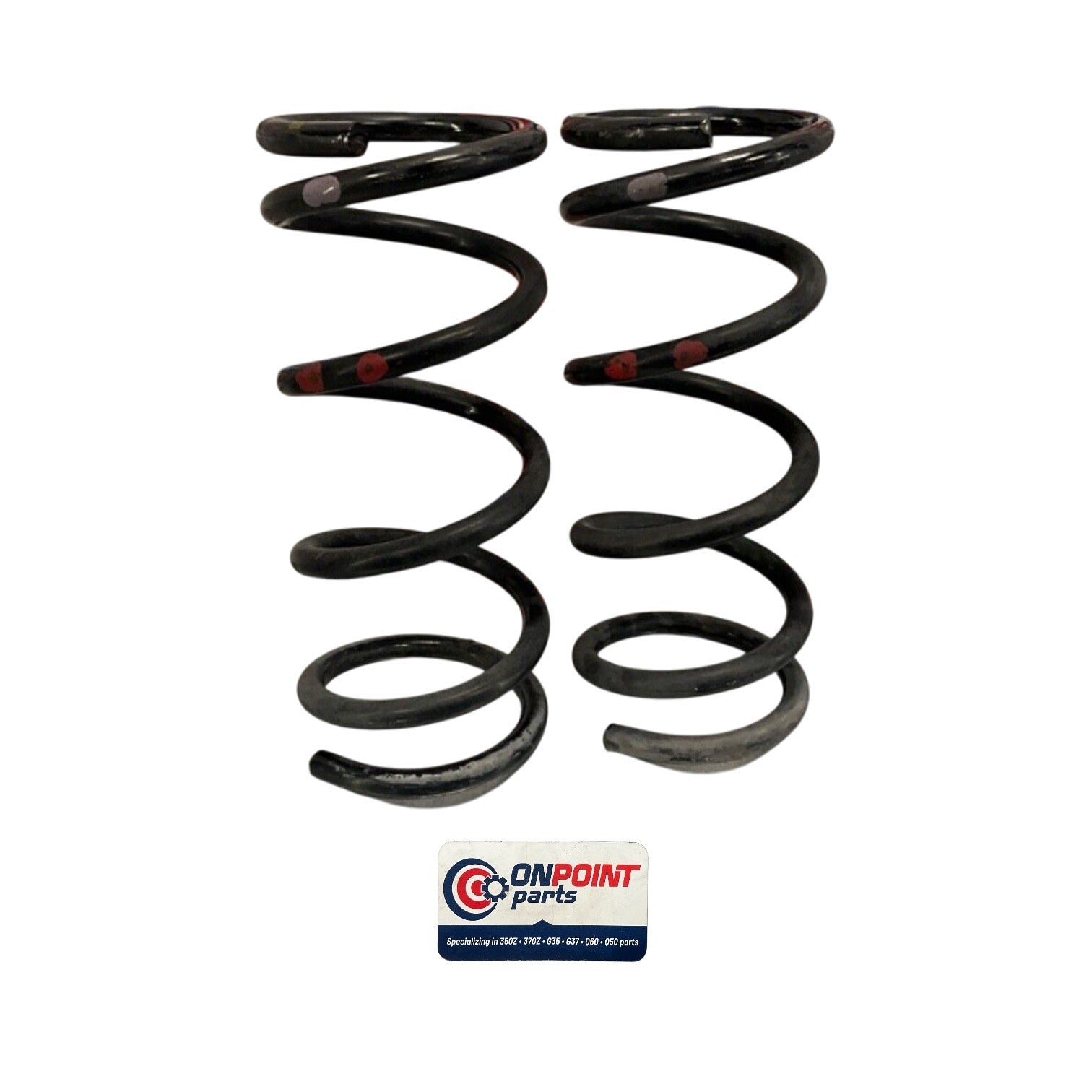 03-07 Infiniti G35 Coupe OEM Rear Coil Springs Driver LH Passenger RH 55020AM810
