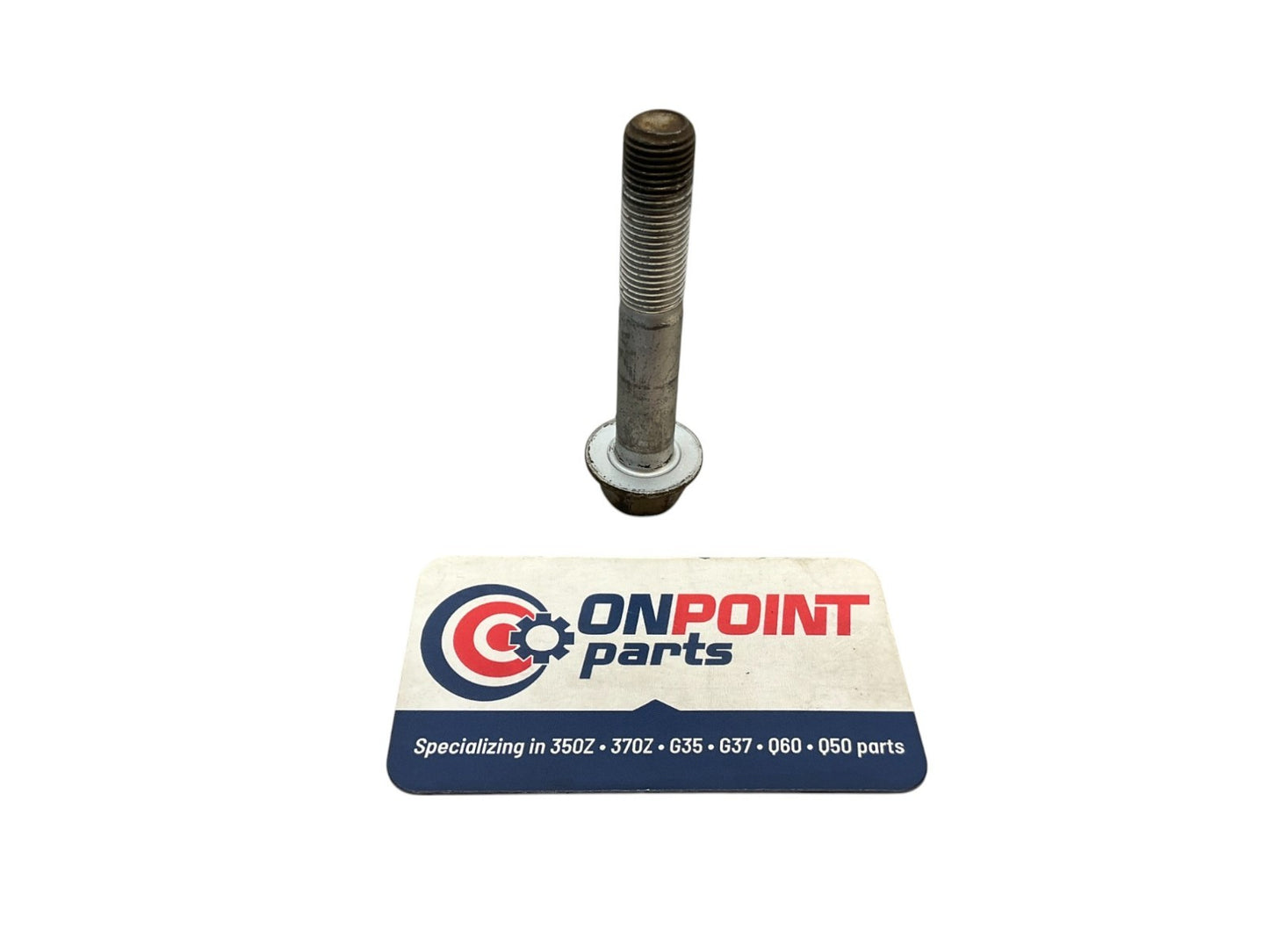03-15 G35 G37 Q60 03-20 350Z 370Z Camber Arm To Knuckle Bolt 55080AG00C OEM K1F