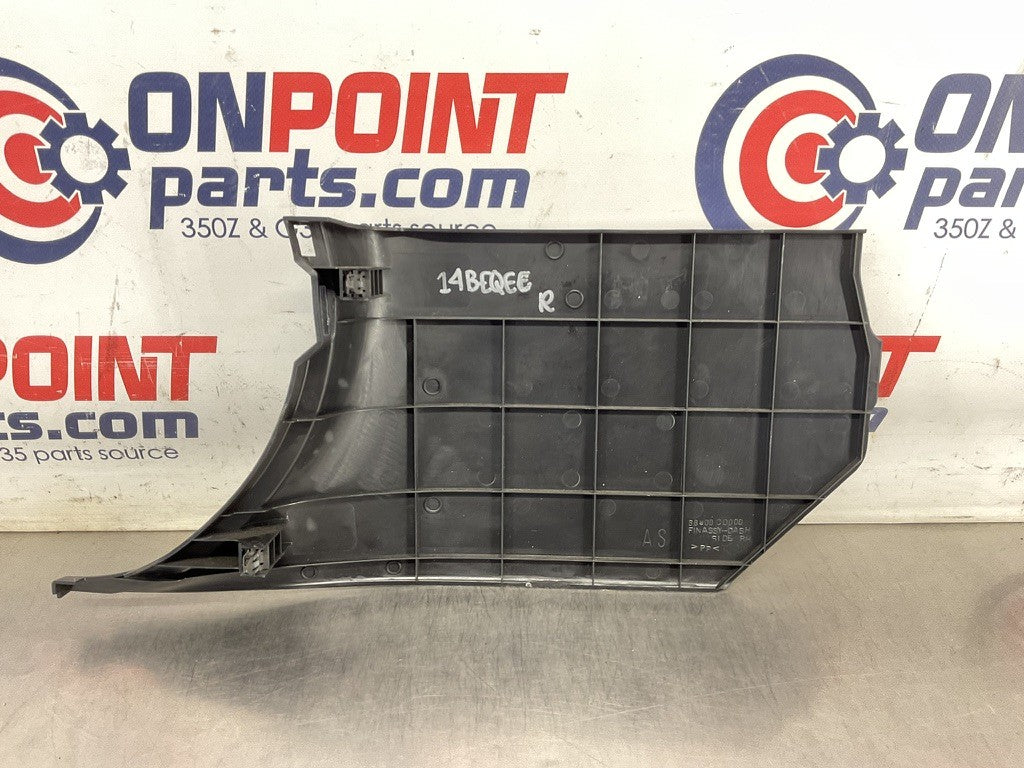 03-09 Nissan 350Z Passenger Front Lower Kick Panel Trim 66900CD000 OEM 14BEQEE