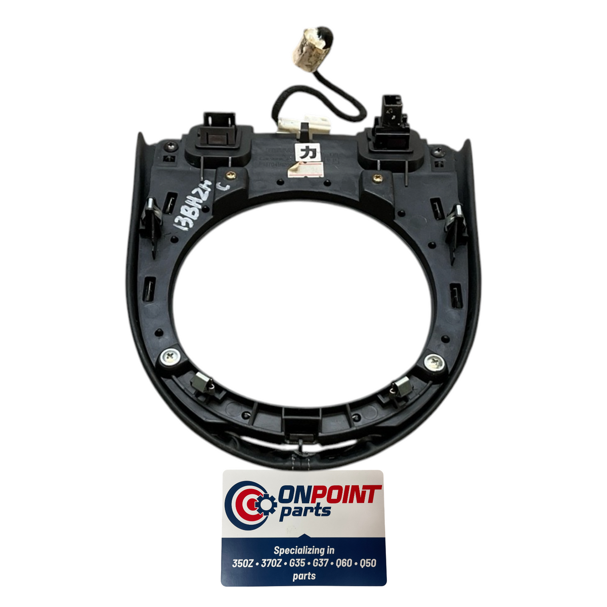 09-20 Nissan 370Z Driver Coupe Manual Shifter Bezel Trim 969351Ea1A Oem H2H
