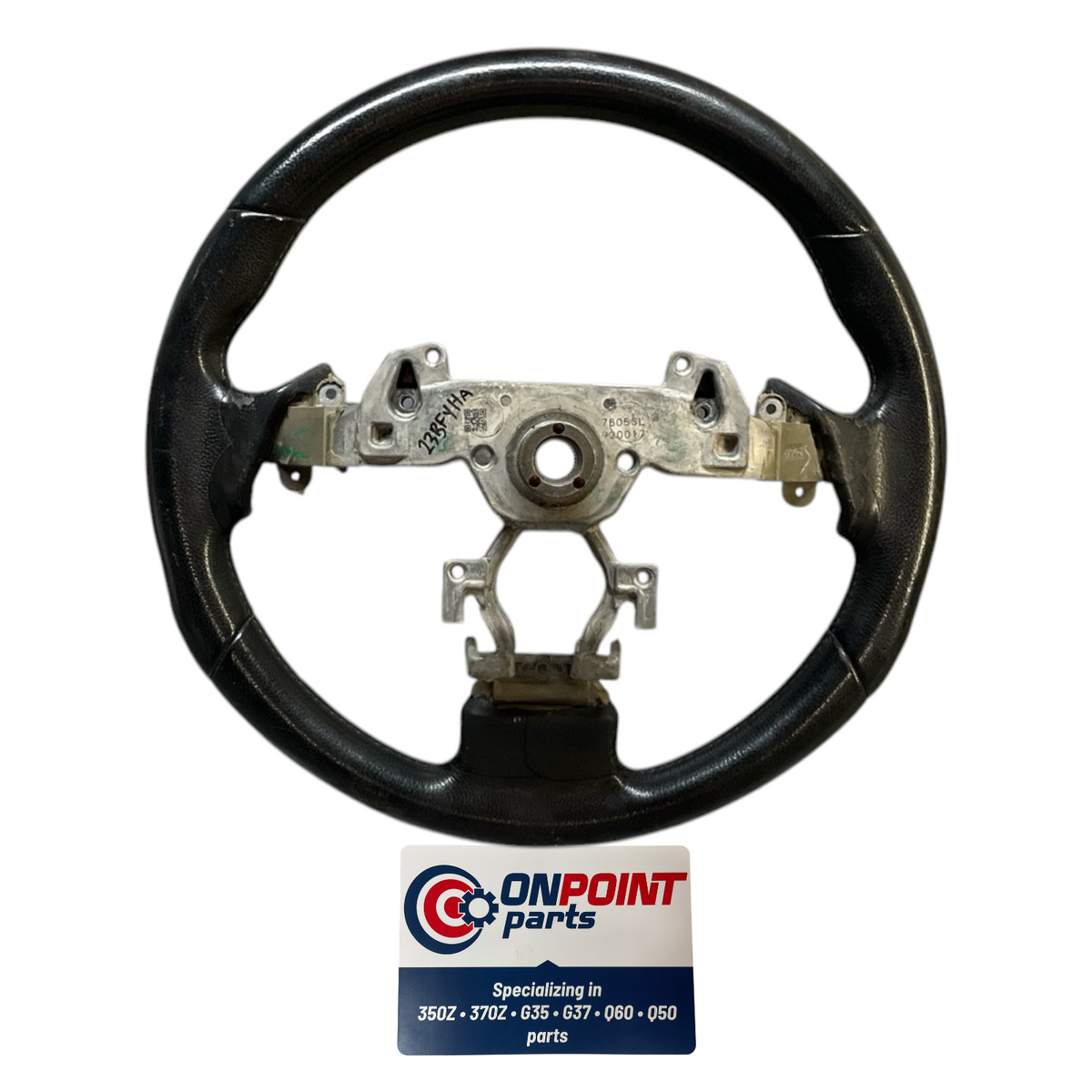 08-13 Infiniti G37 Driver Front Steering Wheel 48430Jk02A Oem Fyh