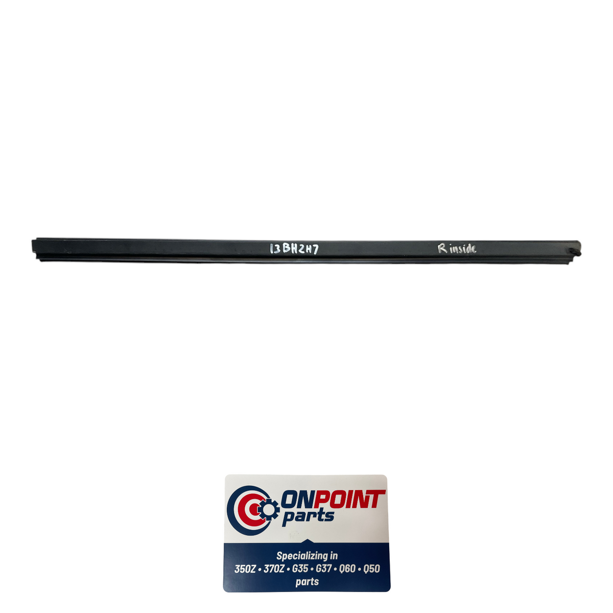09-20 Nissan 370Z Passenger Front Door Window Felt Strip 808341Ea0A  H2H