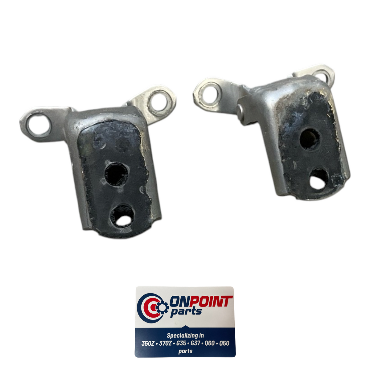 09-20 Nissan 370Z Passenger Front Door Hinges 804011Ea0A Oem H2H