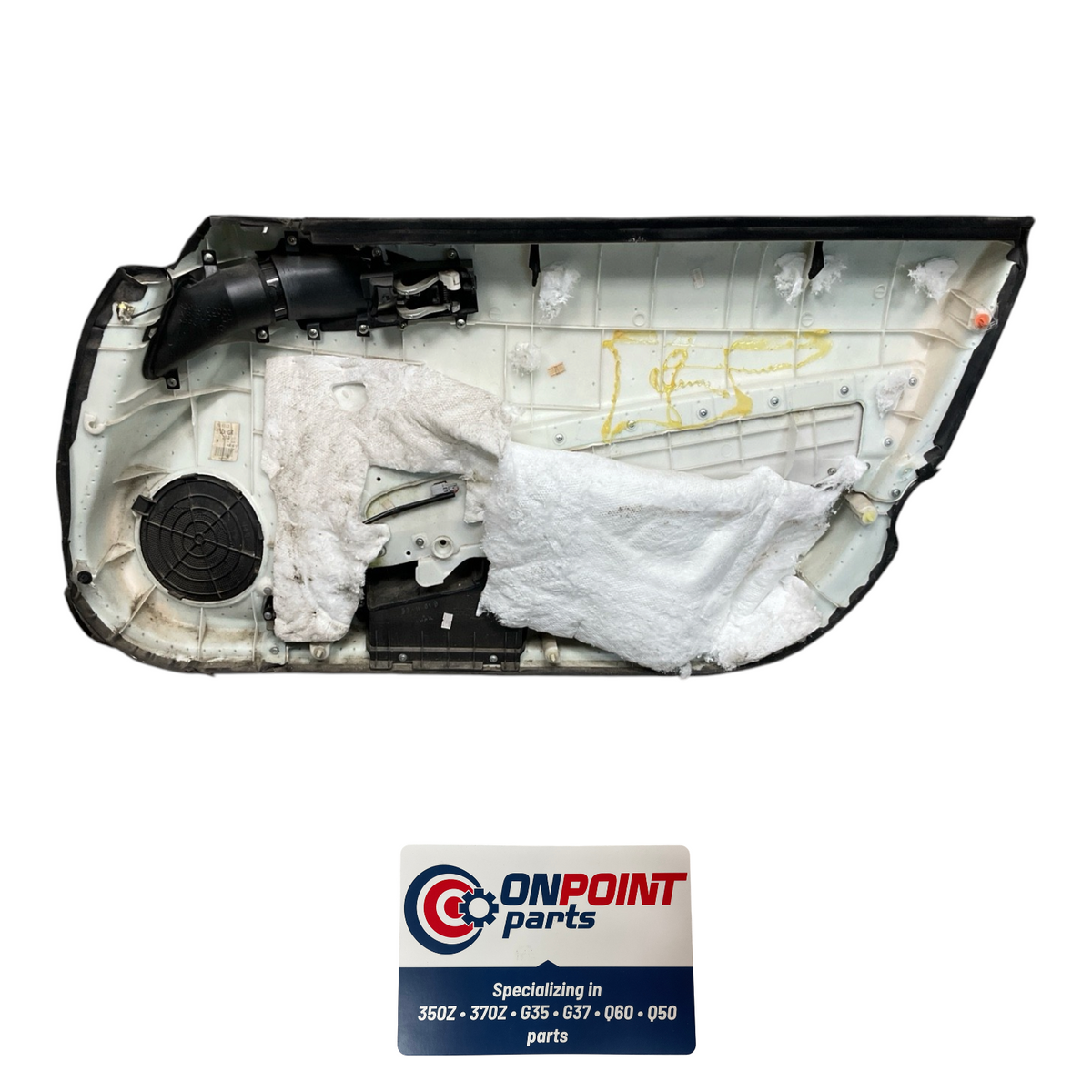 06-08 Nissan 350Z Black Driver Door Panel H0901Cf42A Oem Hjh