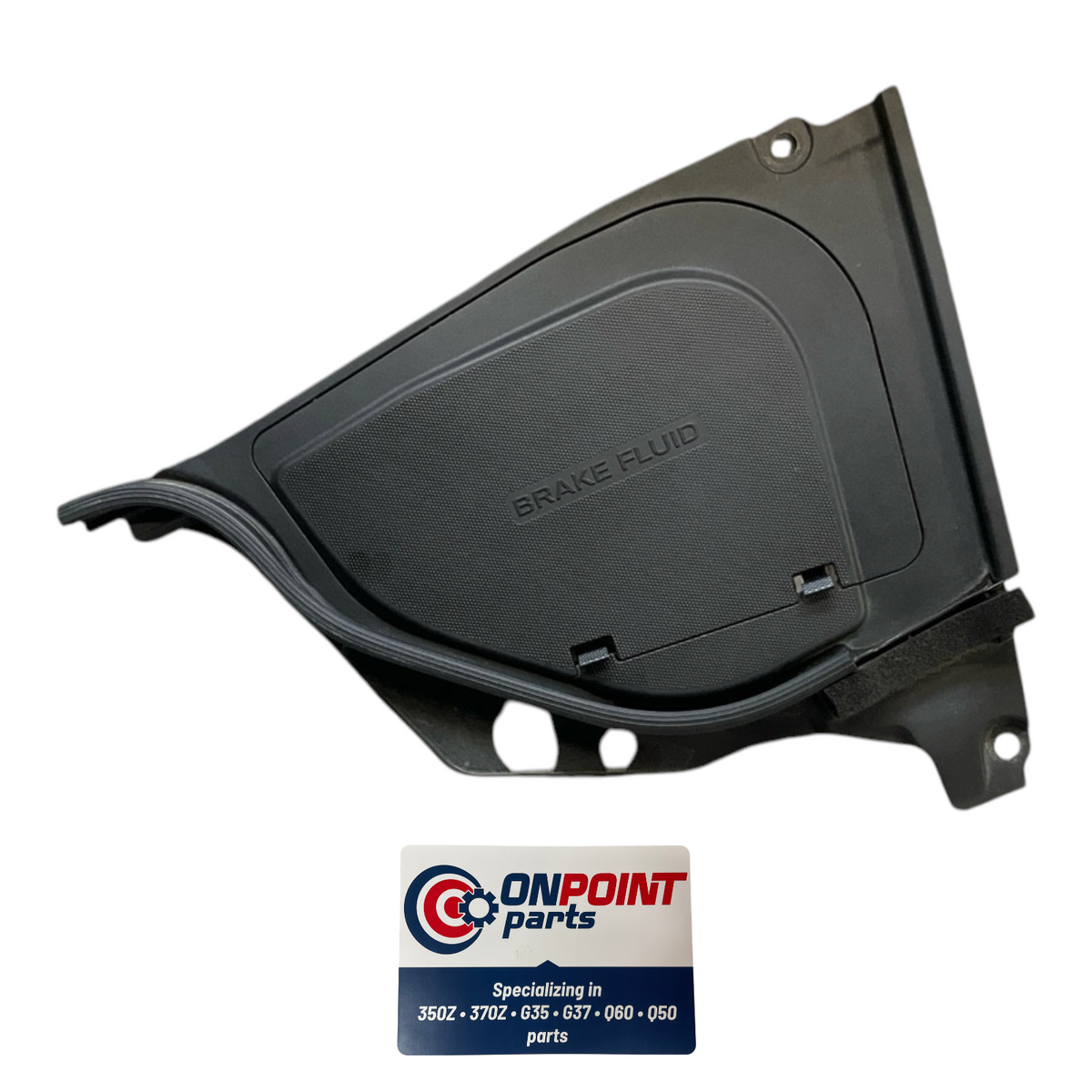 09-20 Nissan 370Z Driver Front Brake Fluid Cover Panel Bezel 652751Ea0A Oem H2H