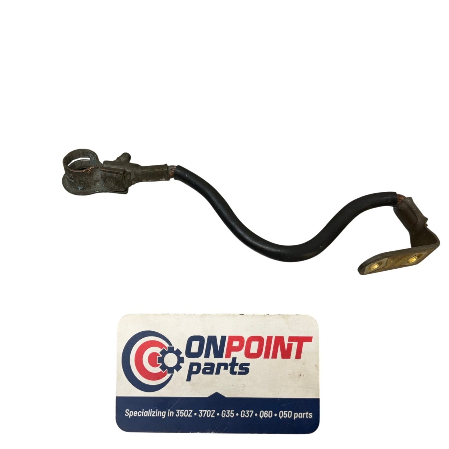03-09 Nissan 350Z 03-07 G35 OEM Negative Ground Battery Cable Front 24080AM600